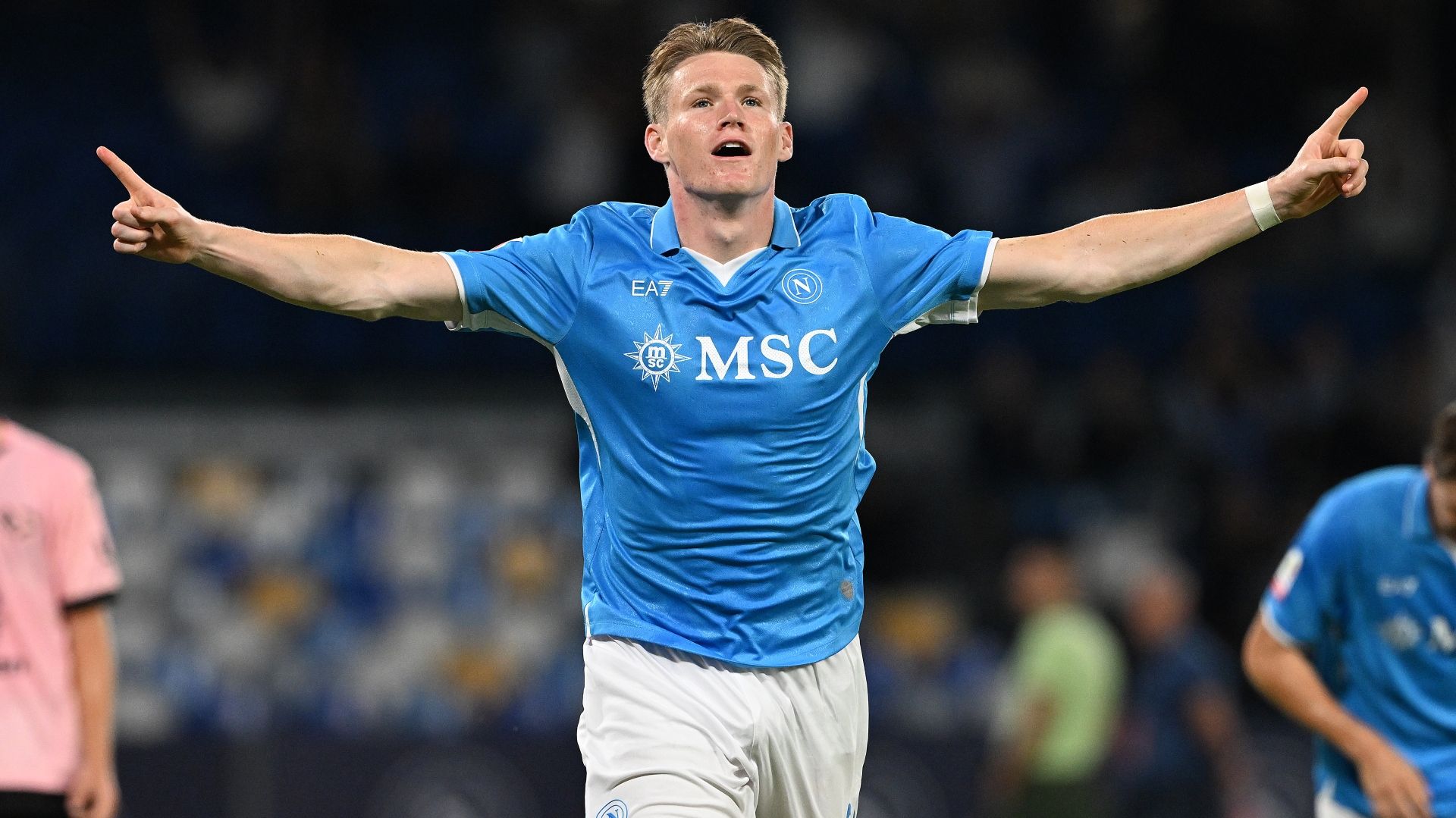 Scott McTominay Napoli Palermo Coppa Italia