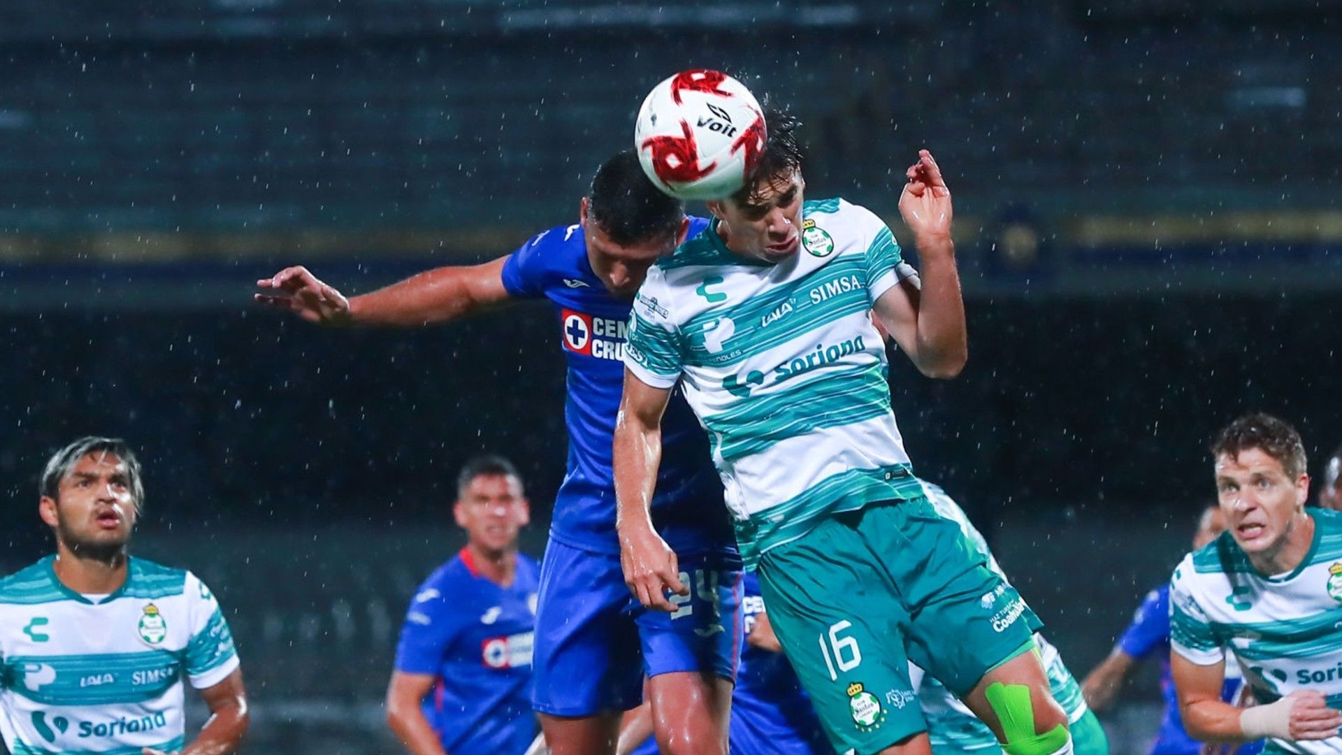 Cruz Azul vs Santos Guardianes 2020
