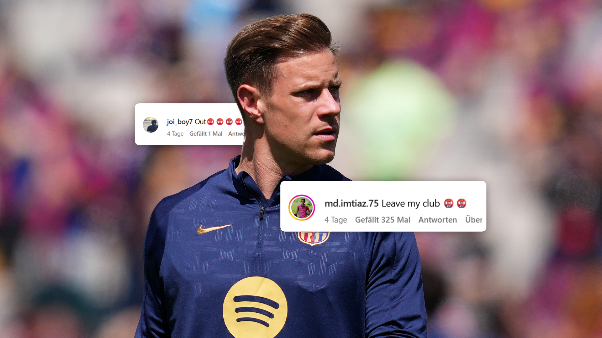 Heftige Hasskommentare: Wie Barcelona-Fans Ter Stegen verjagen wollen