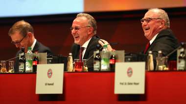 Uli Hoeneß Karl-Heinz Rummenigge FC Bayern München