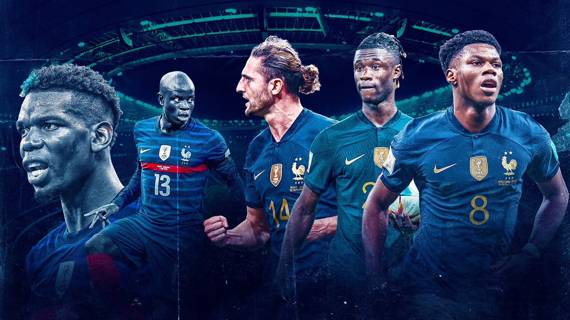 Tchouameni Rabiot France midfield