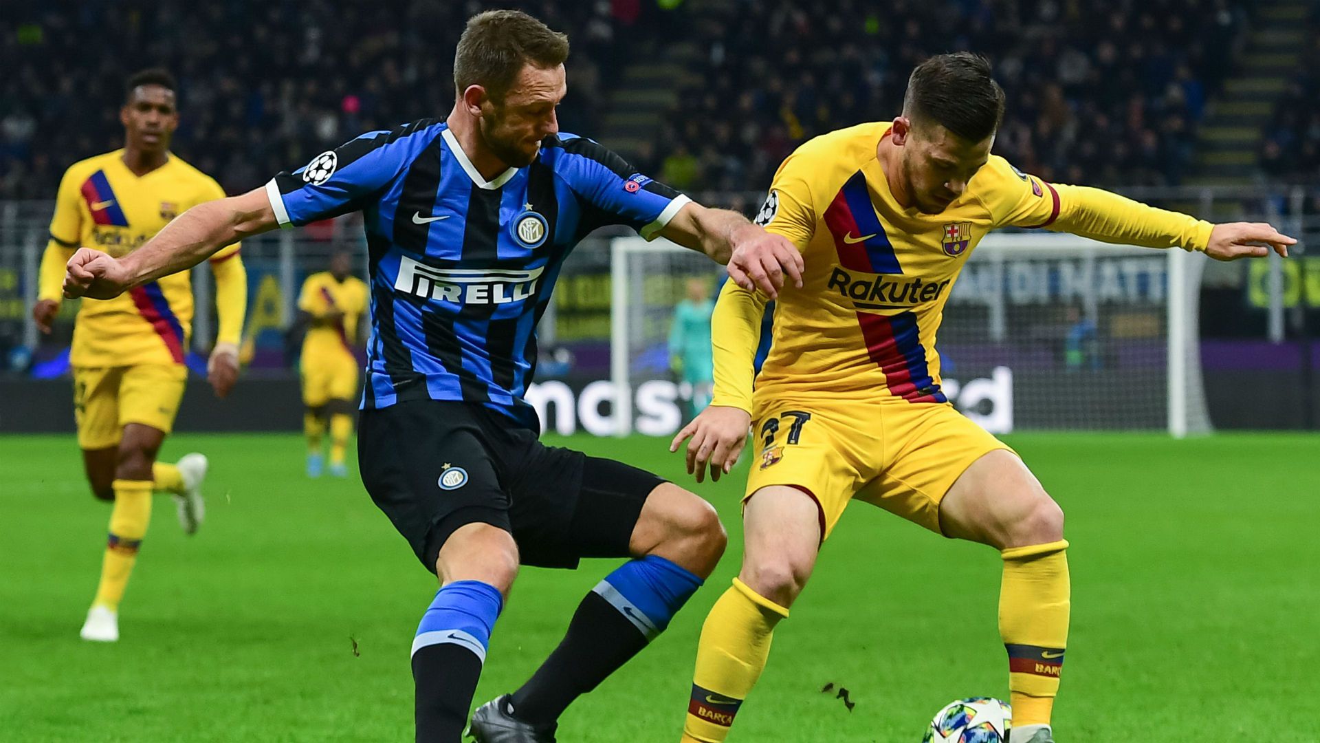 Carles Pérez Inter Barcelona Champions League