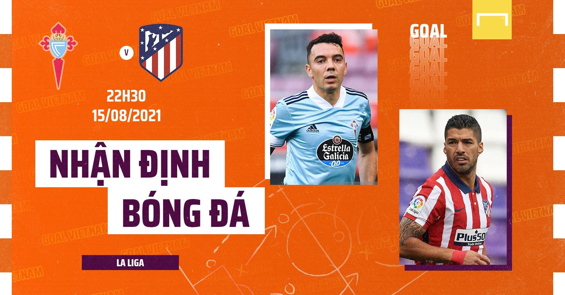 Preview Celta Viga vs Altetico Madrid 2021/22 La Liga GFX