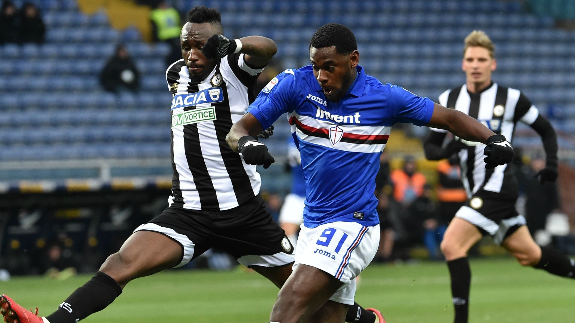 Zapata Fofana Sampdoria Serie A