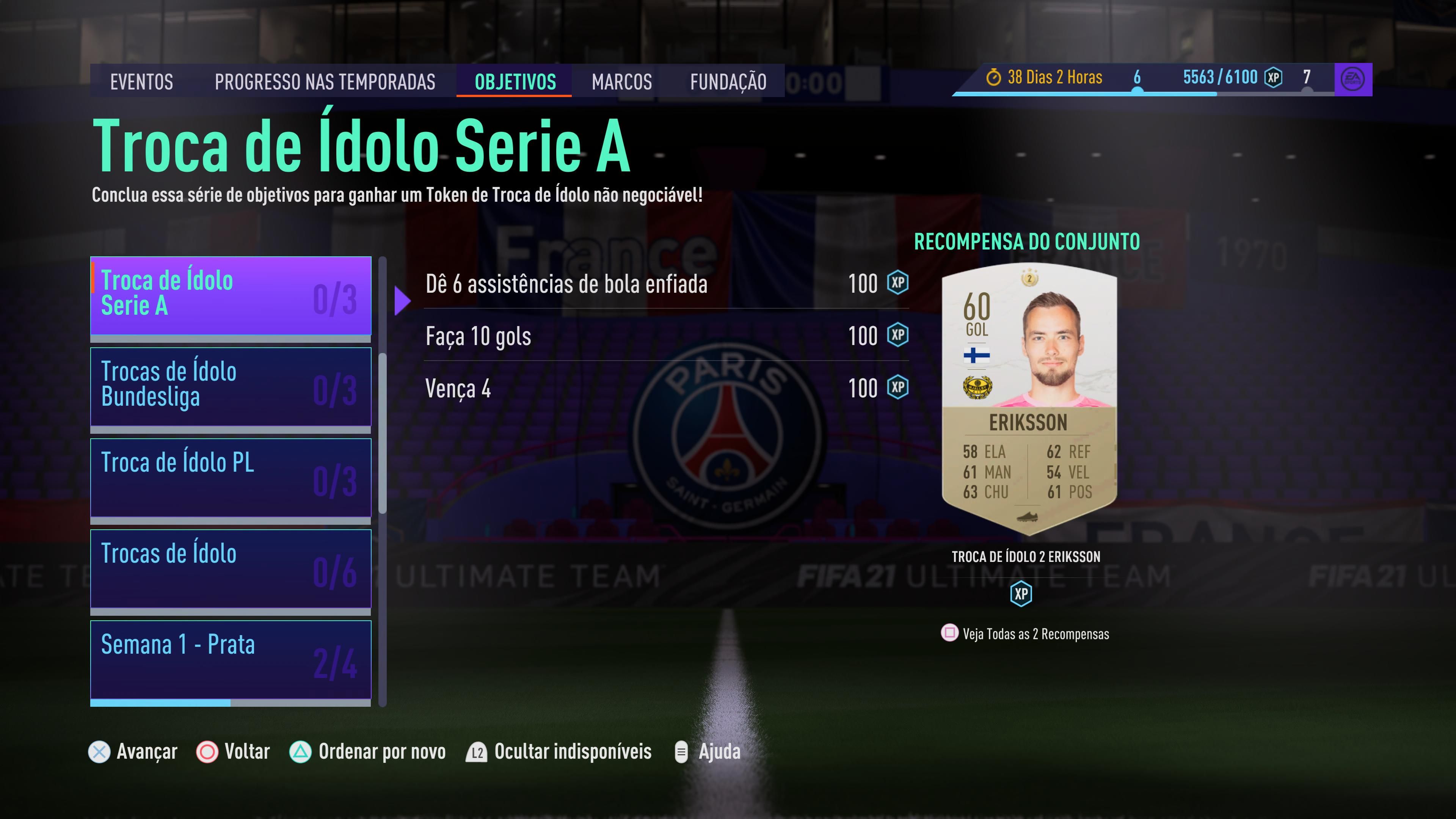 2 Troca de Ídolos FIFA 21