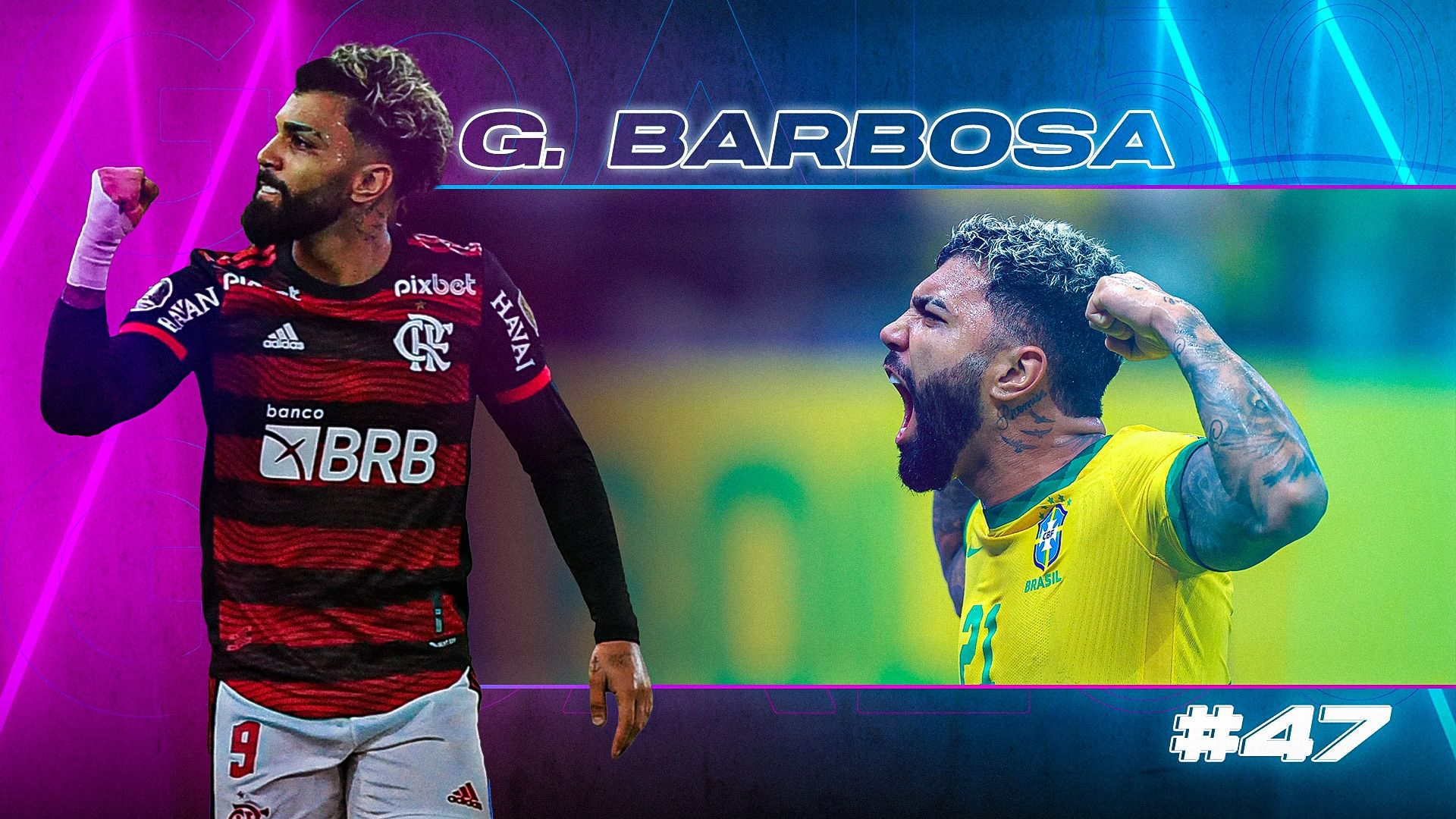 GOAL50 2022 Gabriel Barbosa GFX Ranking