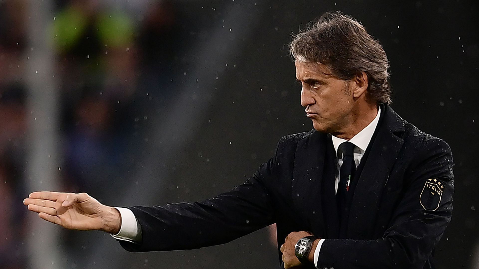 Roberto Mancini Italy Netherlands