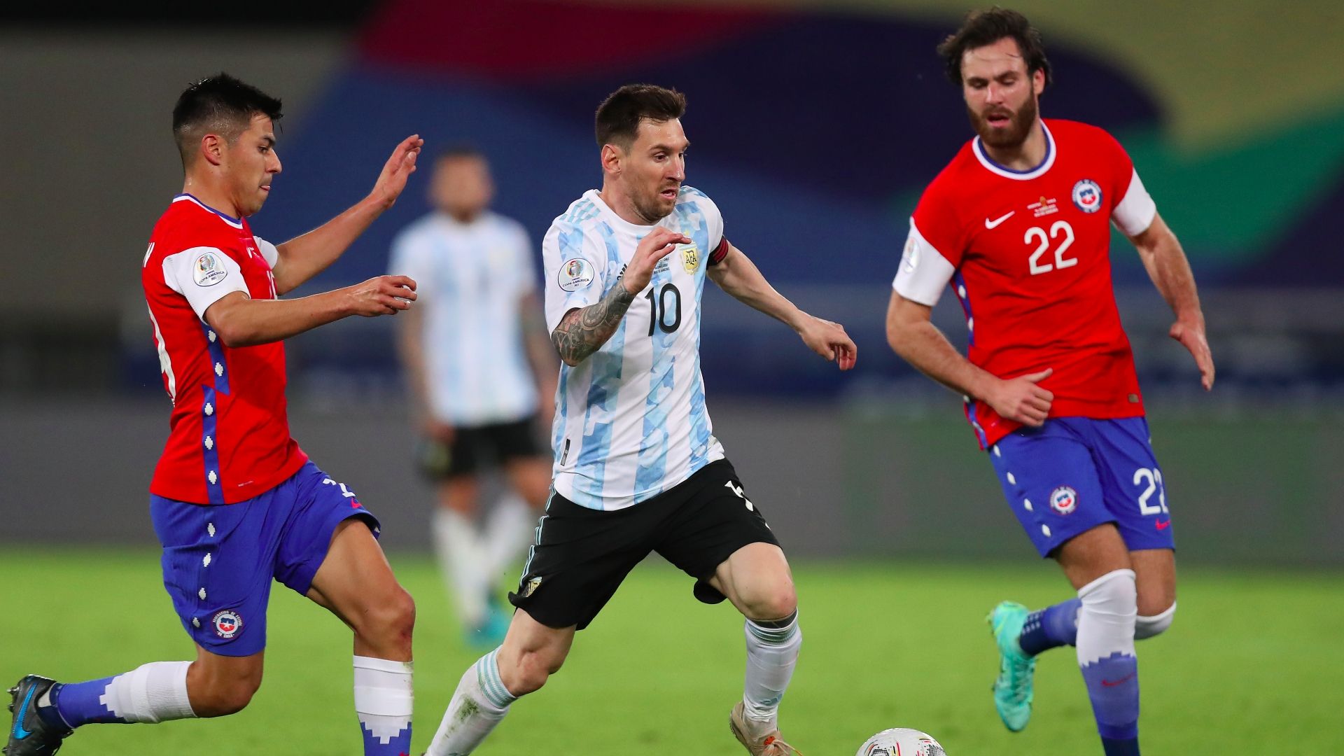 Messi Argentina vs. Chile