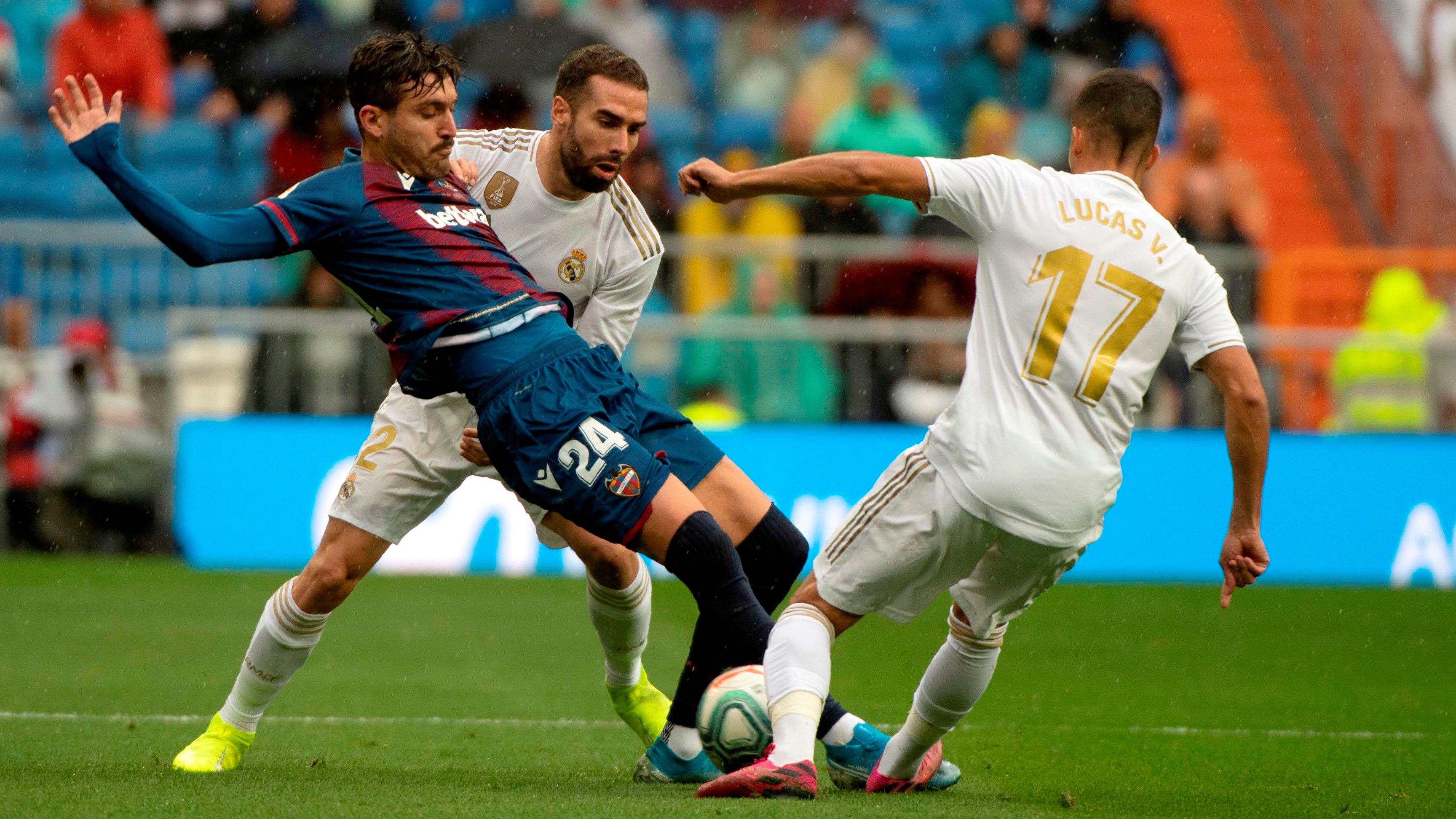 Dani Carvajal Jose Campana Lucas Vazquez Real Madrid Levante LaLiga 14092019