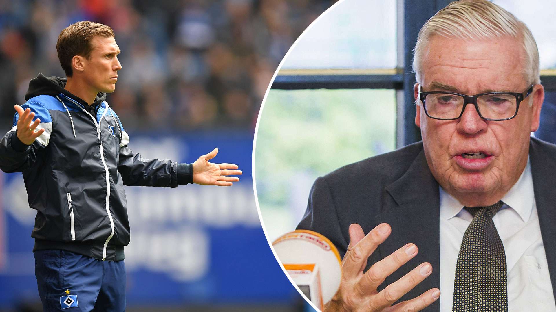 GFX Klaus-Michael Kühne Hannes Wolf Hamburger SV