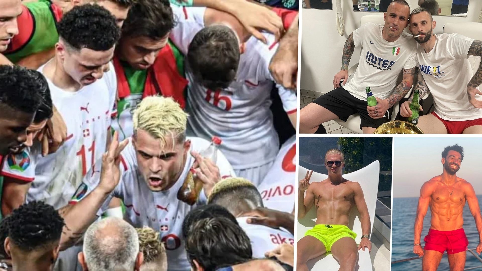Switzerland Euro 2020 Erling Haaland Mohamed Salah Marcelo Brozovic Alex Cordaz