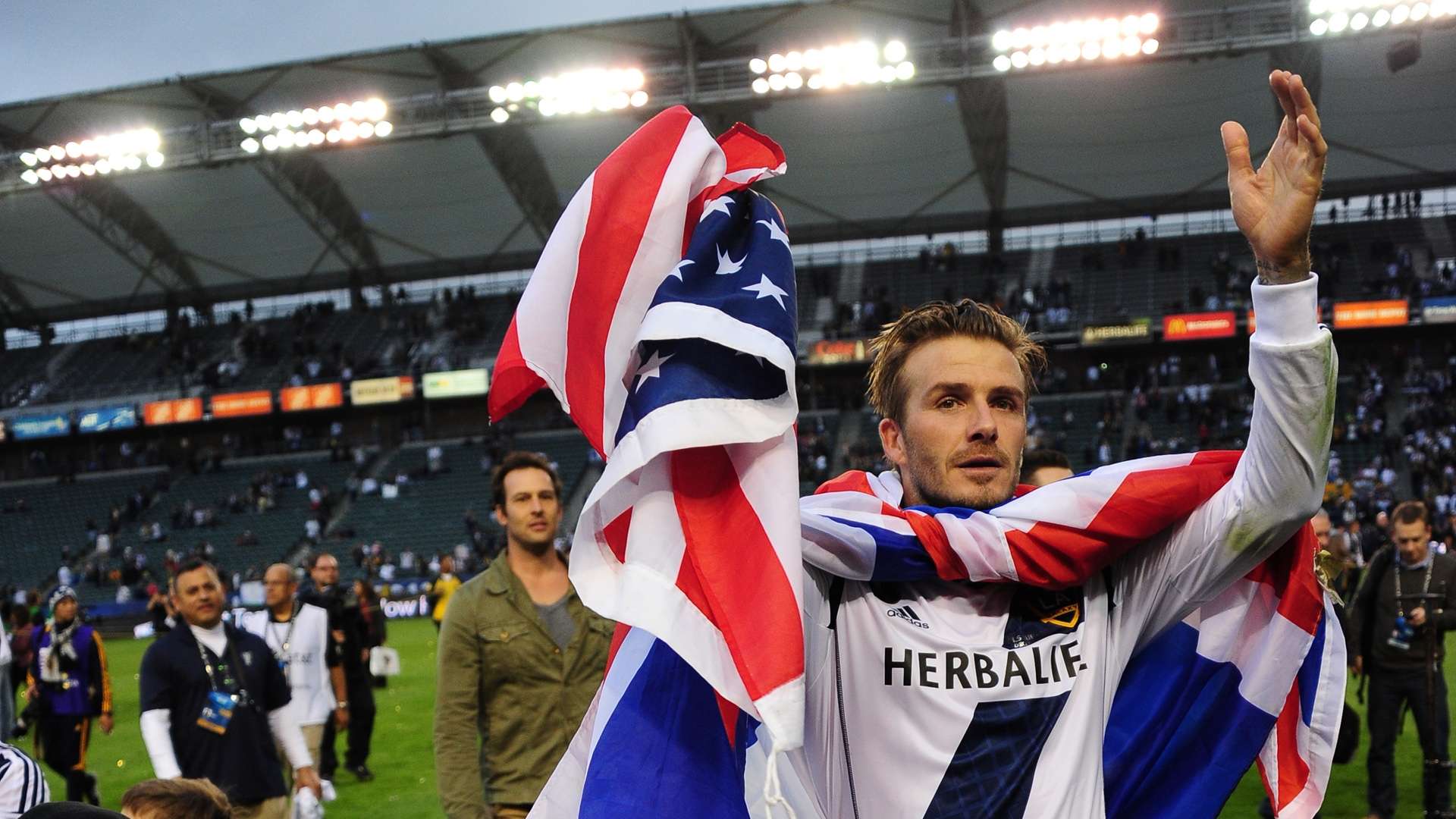 David Beckham LA Galaxy 2012 MLS Cup