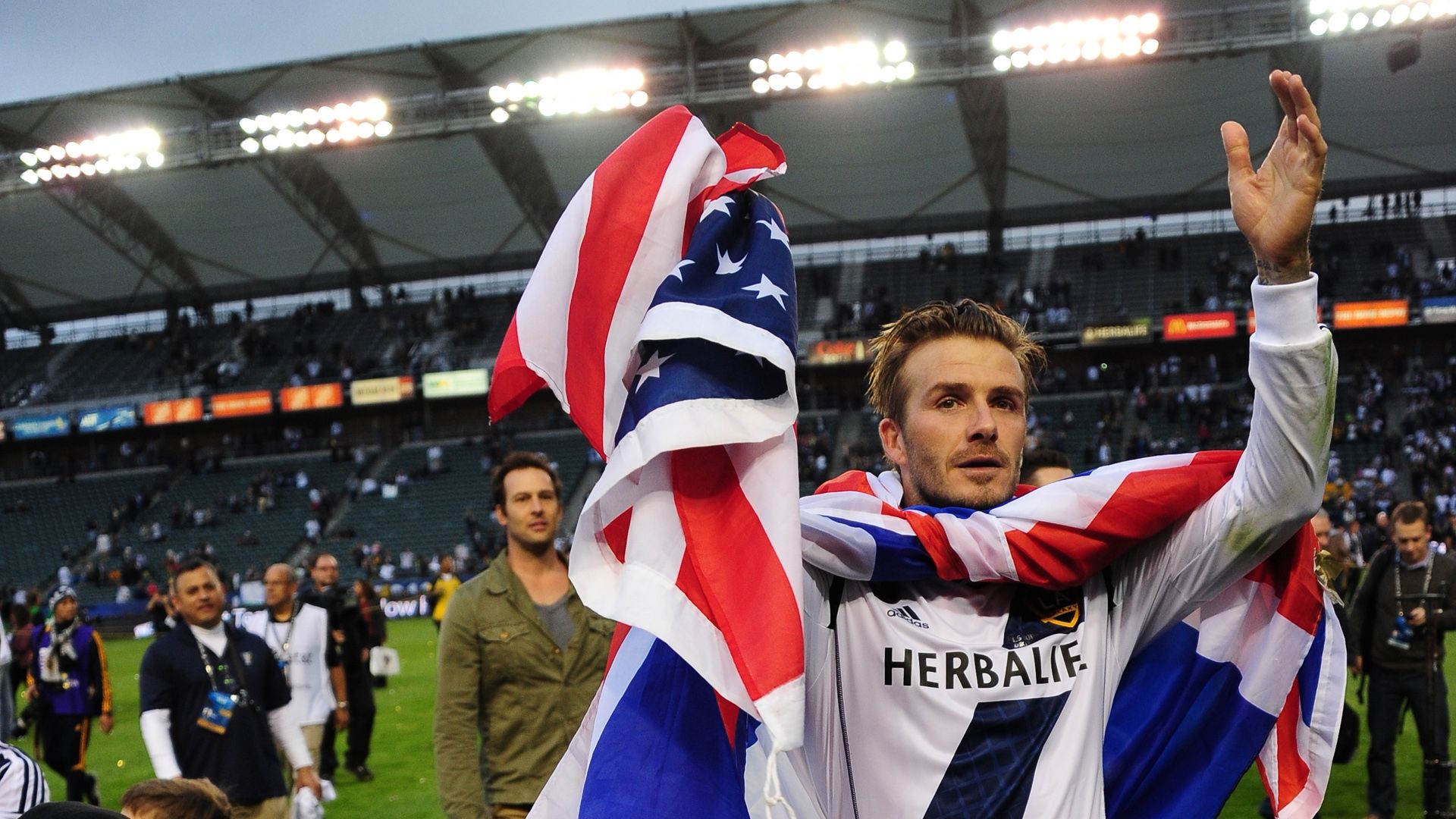David Beckham LA Galaxy 2012 MLS Cup