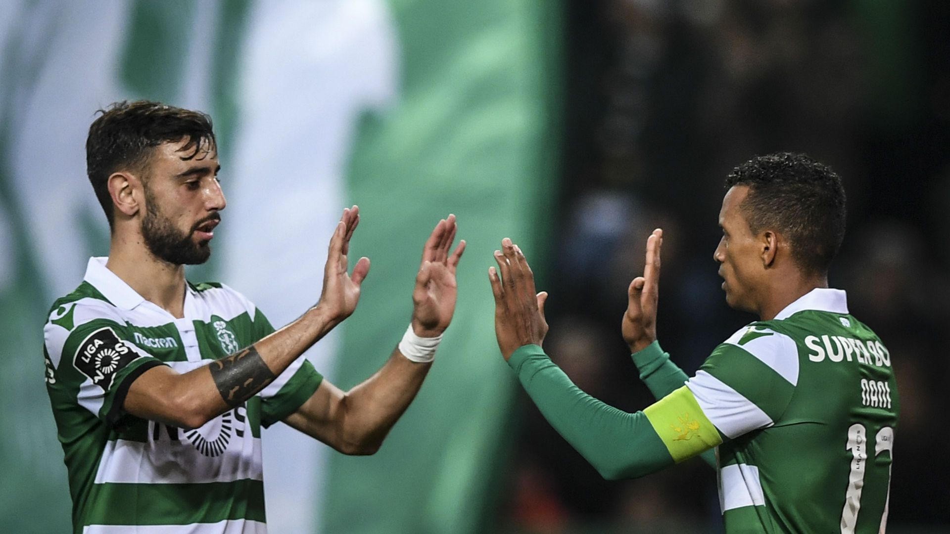 Nani Bruno Fernandes Sporting