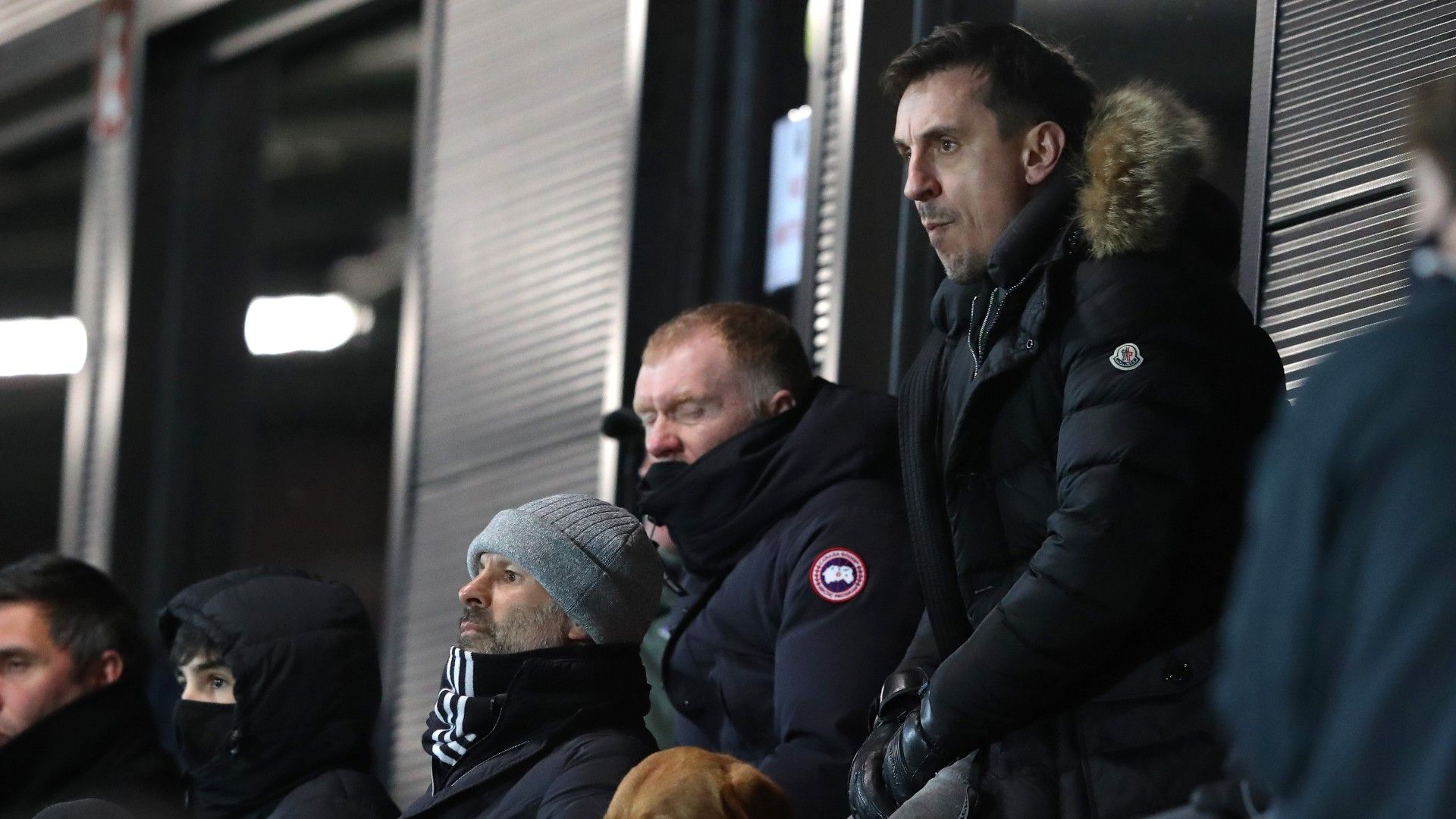 Gary Neville Paul Scholes Ryan Giggs Salford