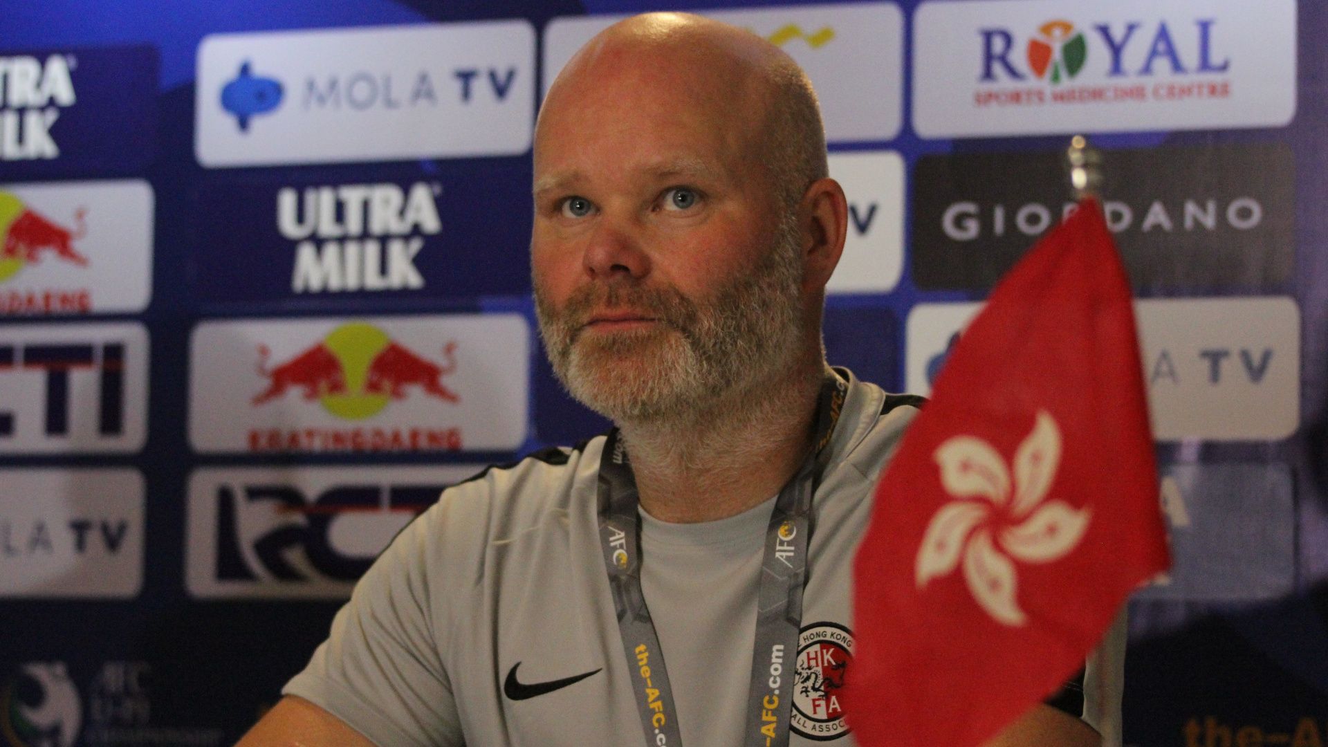 Thorlakur Mar Arnason Pelatih Hong Kong U-19