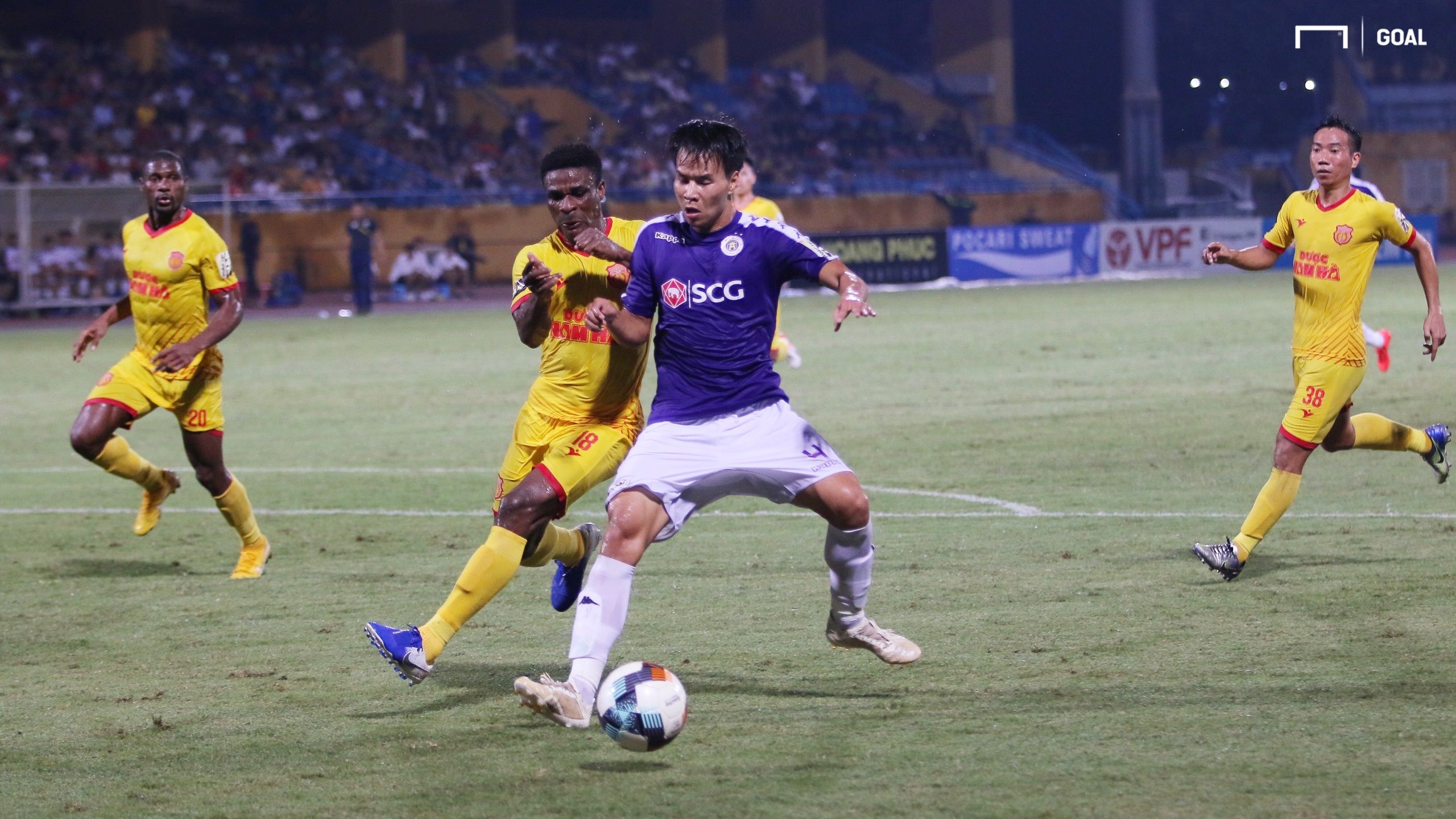 Nguyen Van Dung Ha Noi FC vs Nam Dinh Round 22 V.League 2019