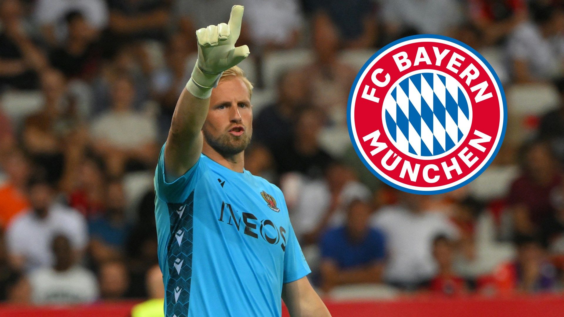 Kasper Schmeichel Bayern Munich GFX