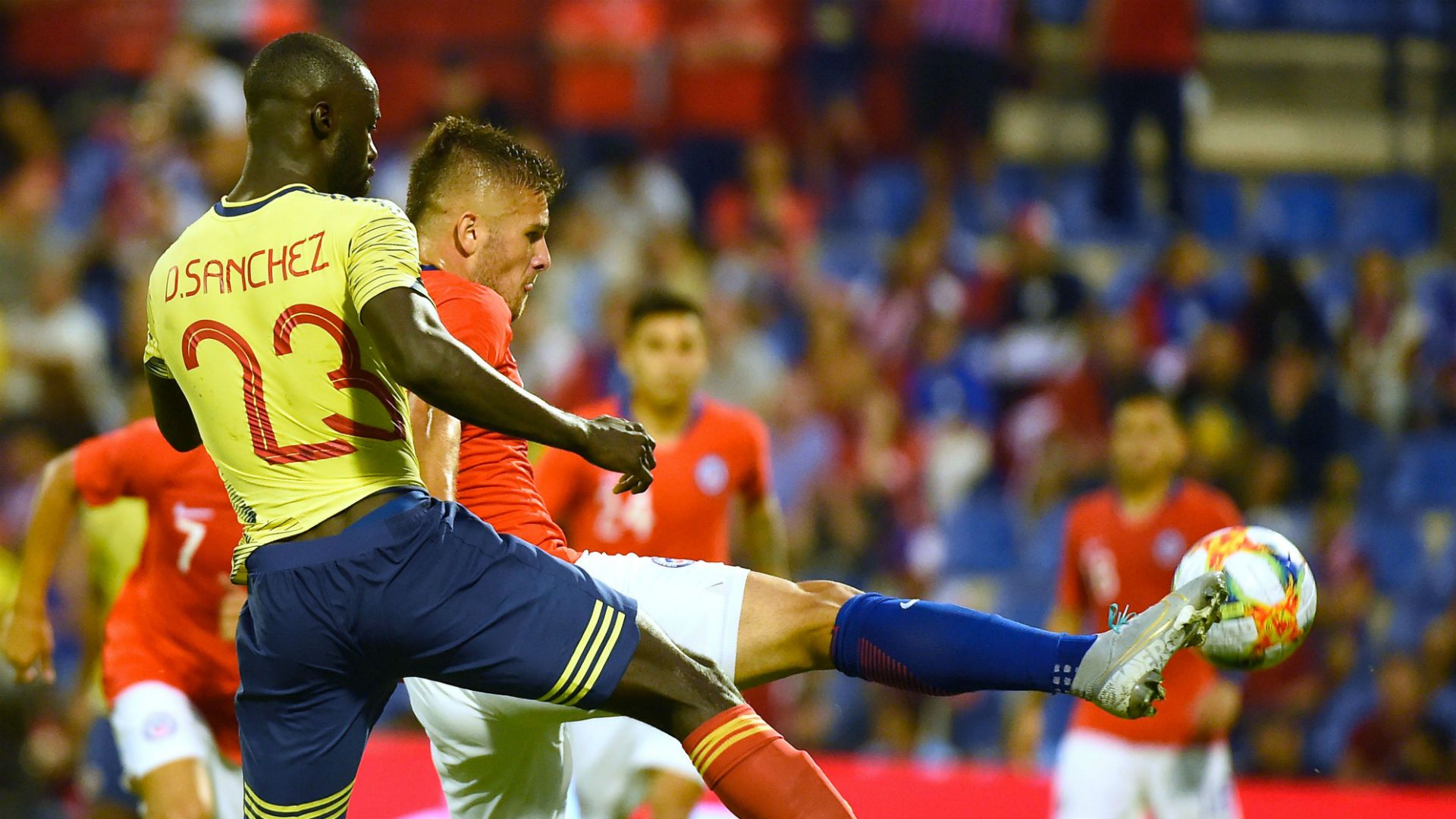Davinson Sánchez Colombia - Chile Amistoso 2019