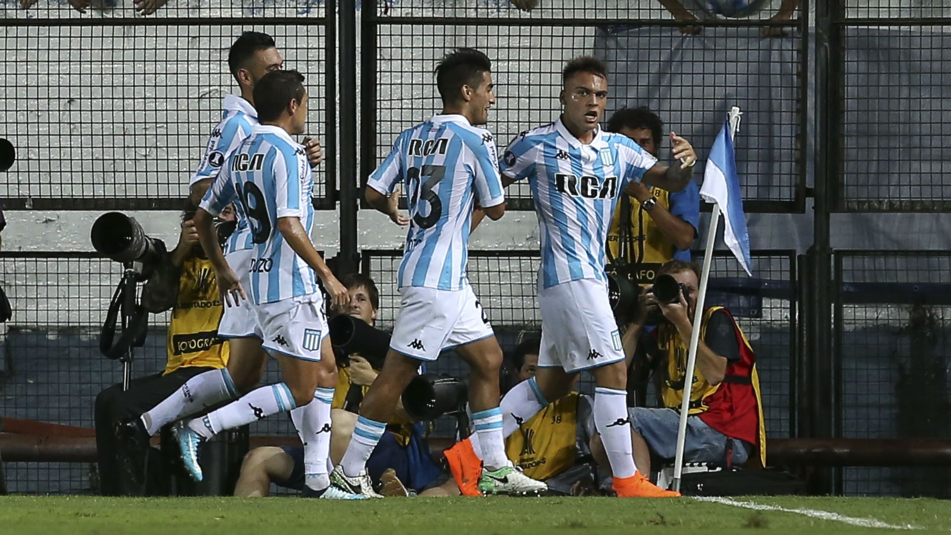 Lautaro Martinez Racing Club Cruzeiro Copa Libertadores 27022018