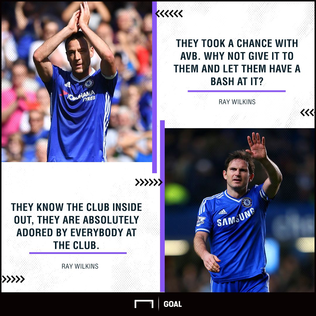 Ray Wilkins John Terry Frank Lampard Chelsea manager