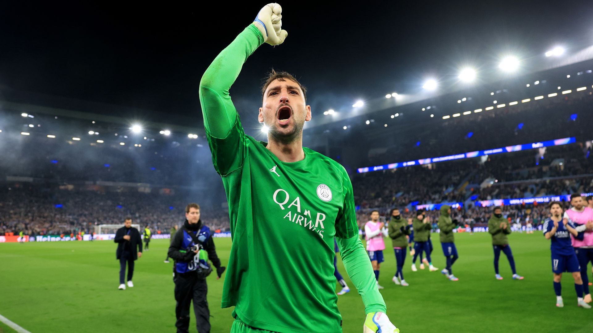 Donnarumma Aston Villa PSG 