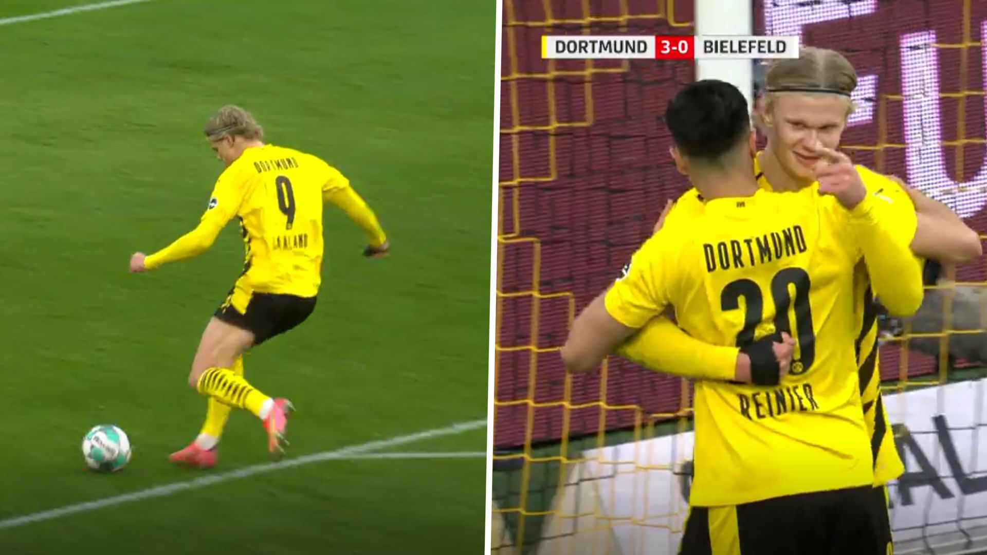 GFX Haaland Reinier BVB