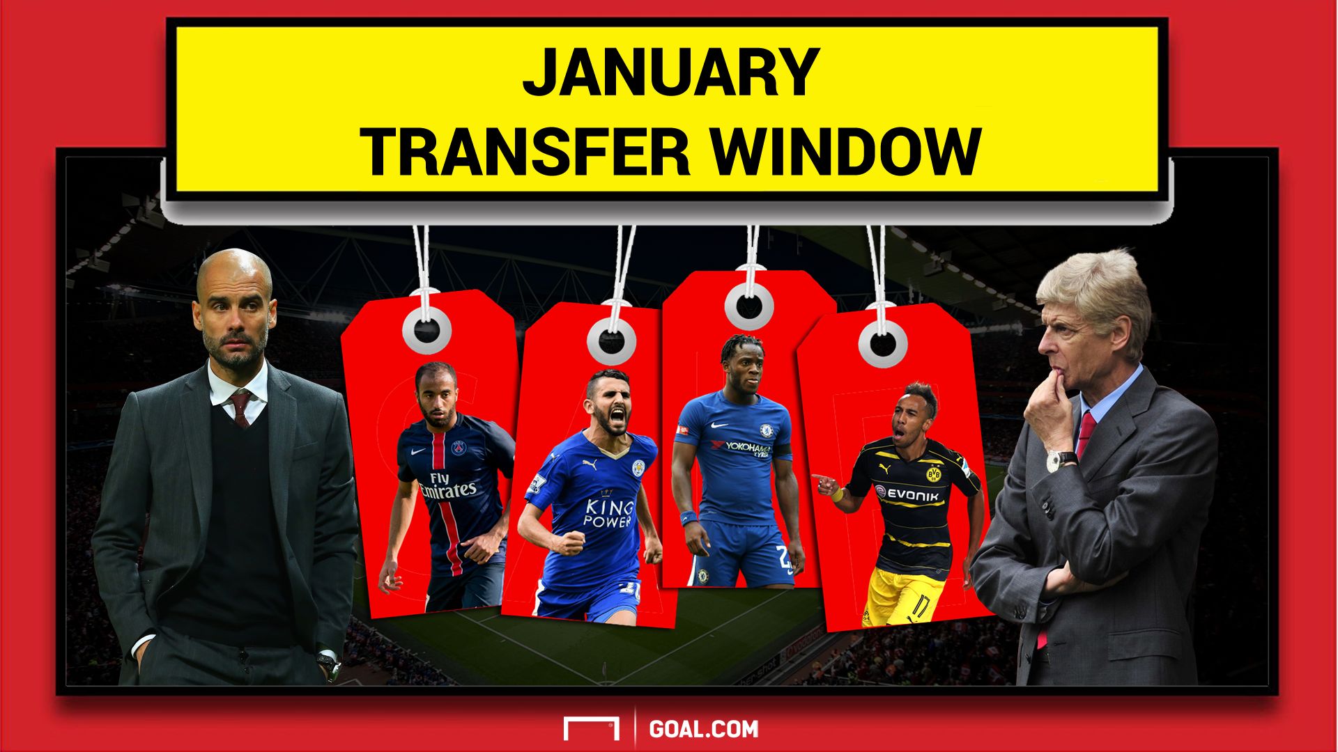 January Transfer Window Deadline Day GFX