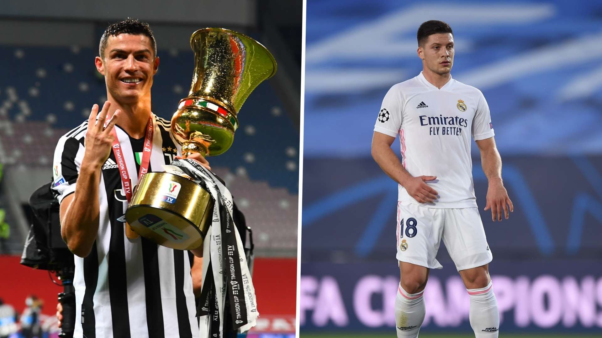 Cristiano Ronaldo, Luka Jovic