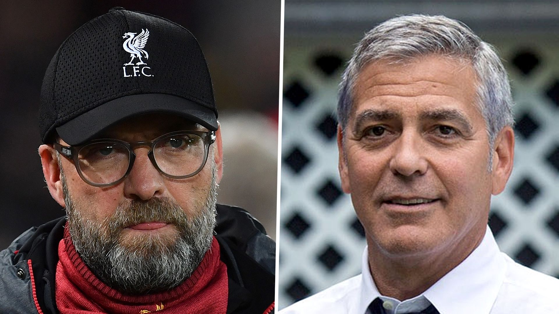 Jurgen Klopp, George Clooney