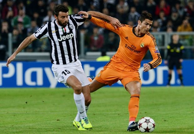 Andrea Barzagli Cristiano Ronaldo Juventus Real Madrid Champions League