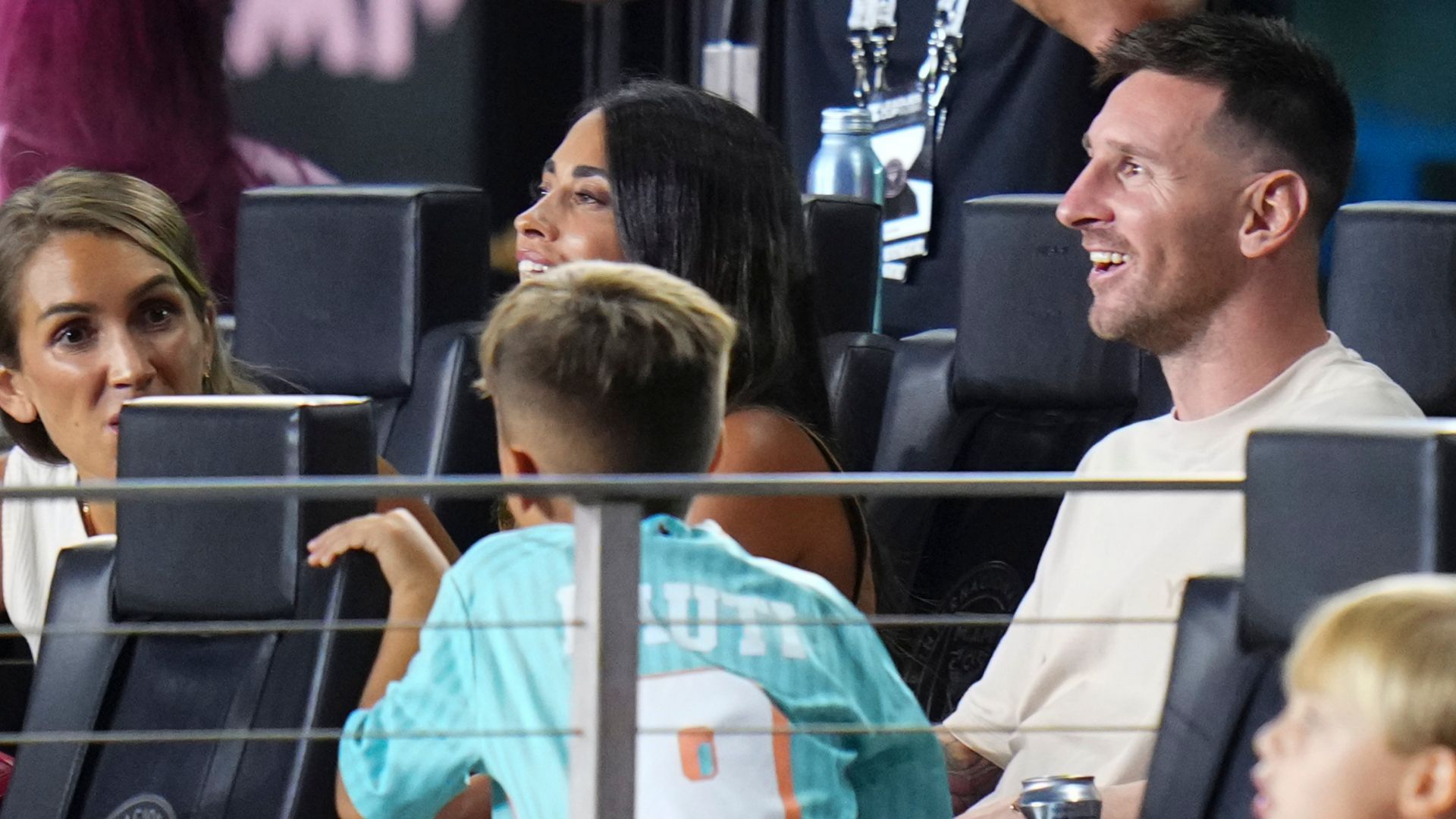 Seven wins in eight without Lionel Messi! Herons put on Leagues Cup show for injured captain & his wife Antonela Roccuzzo as trophy defence gets off to perfect start against Puebla |