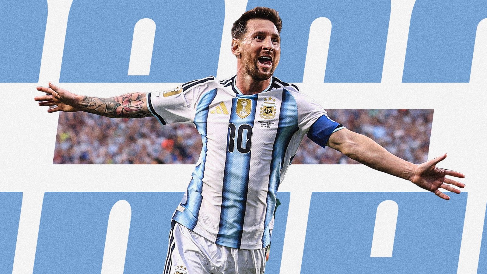 Messi grafica Argentina