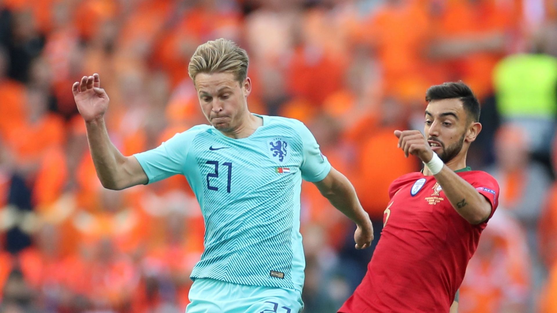 Frenkie de Jong, Oranje, 06092019