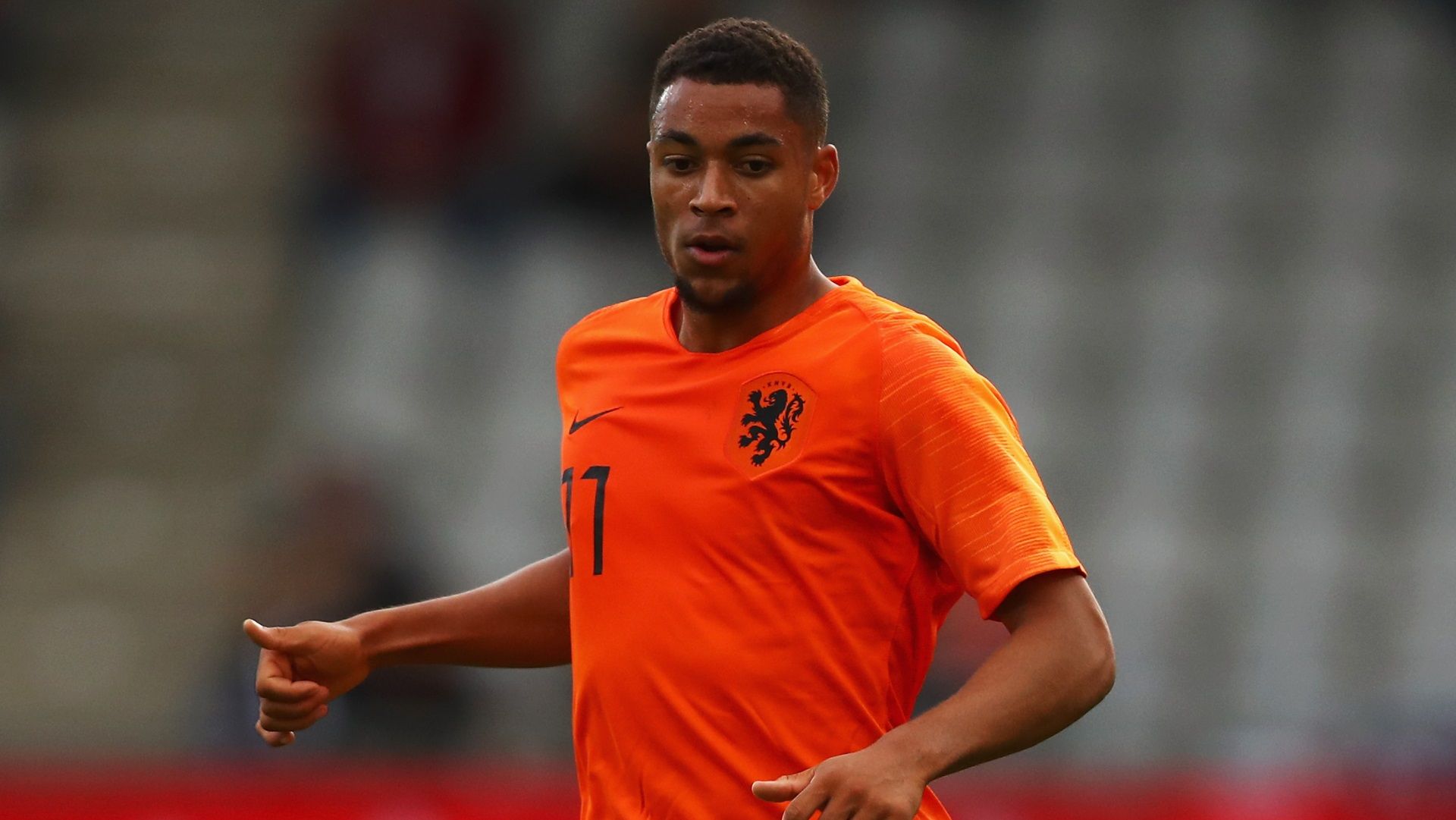 Arnaut Danjuma of the Netherlands