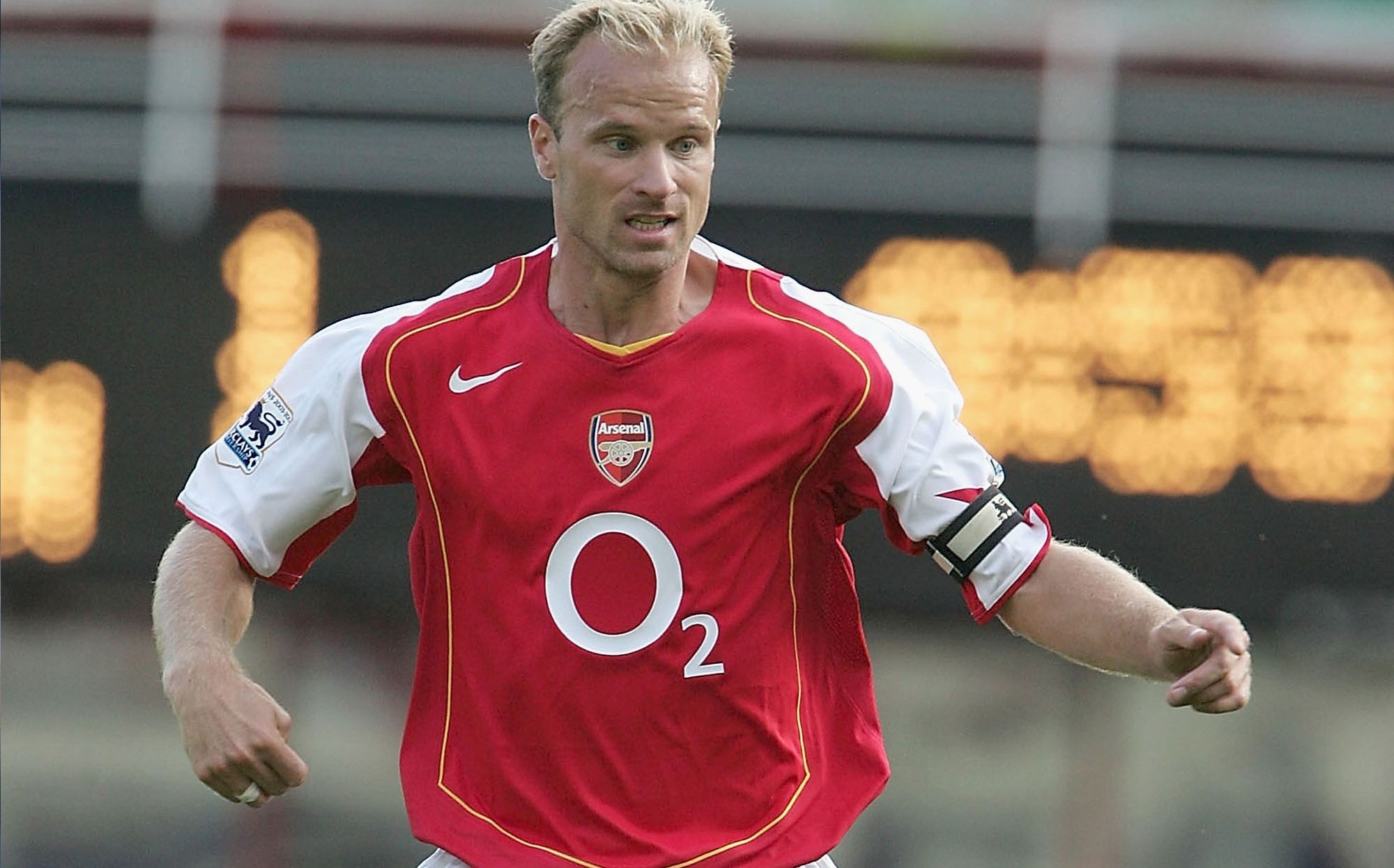 Dennis Bergkamp of Arsenal