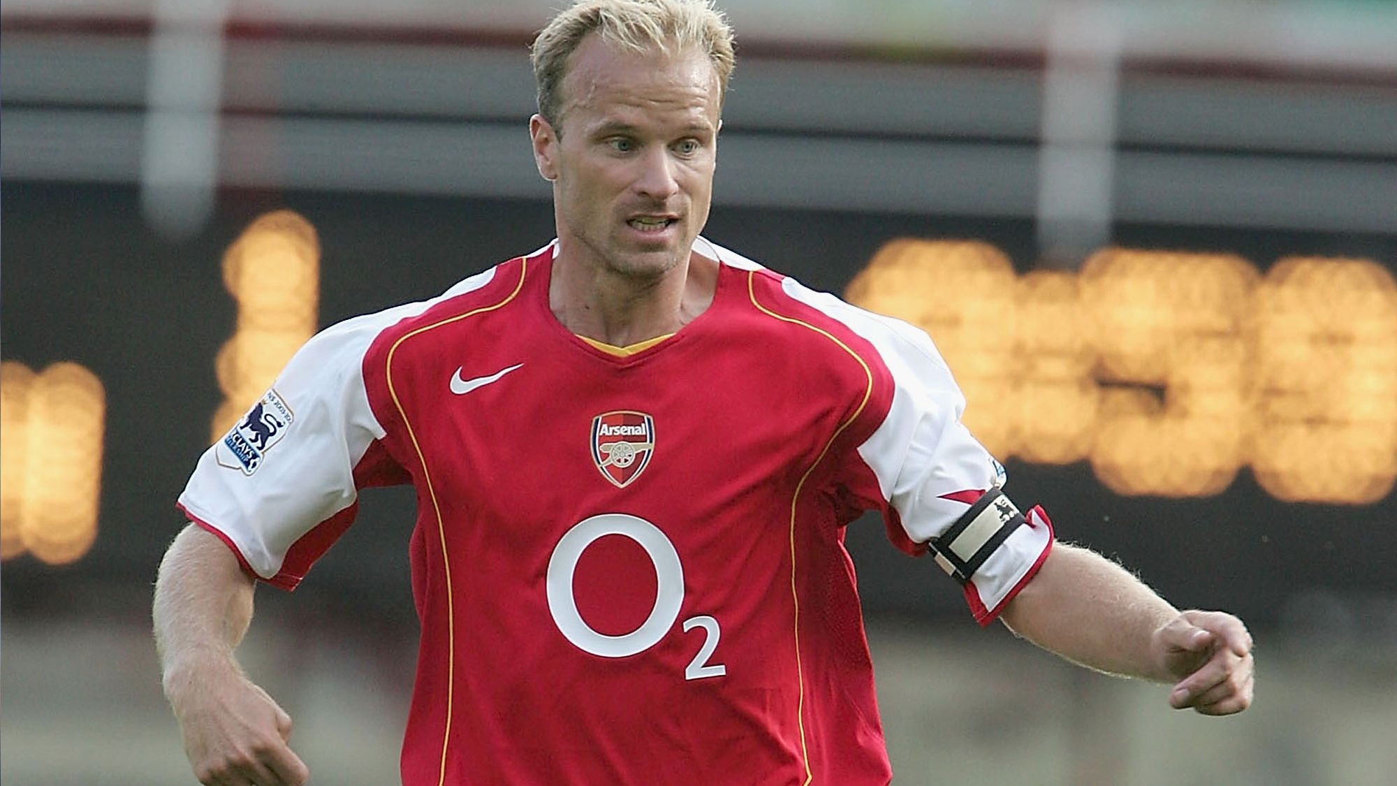 Dennis Bergkamp of Arsenal
