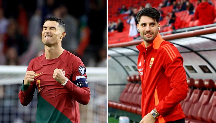 Cristiano Ronaldo Szoboszlai Dominik