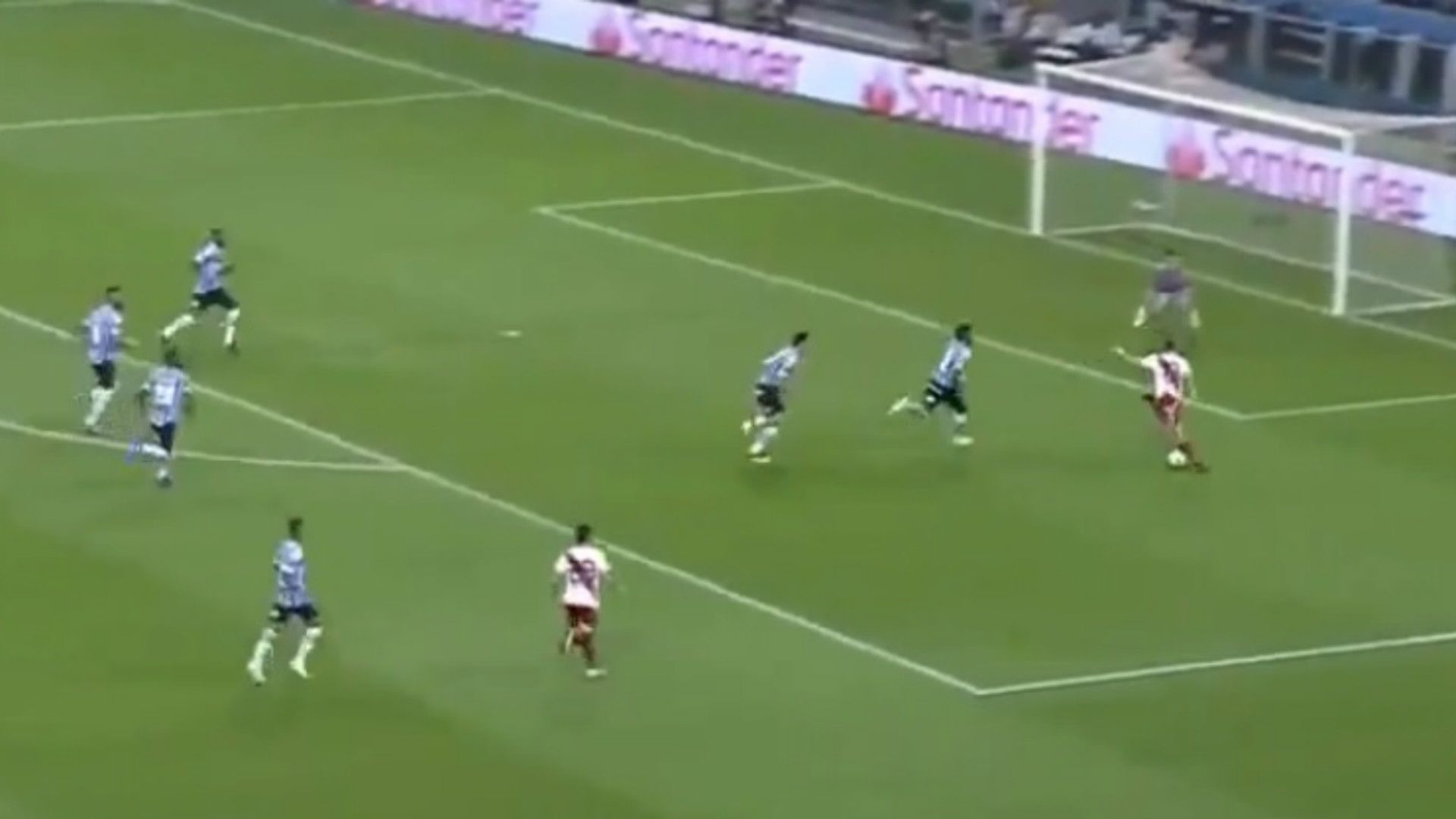 Captura Santos Borre River Gremio Copa Libertadores 30102018