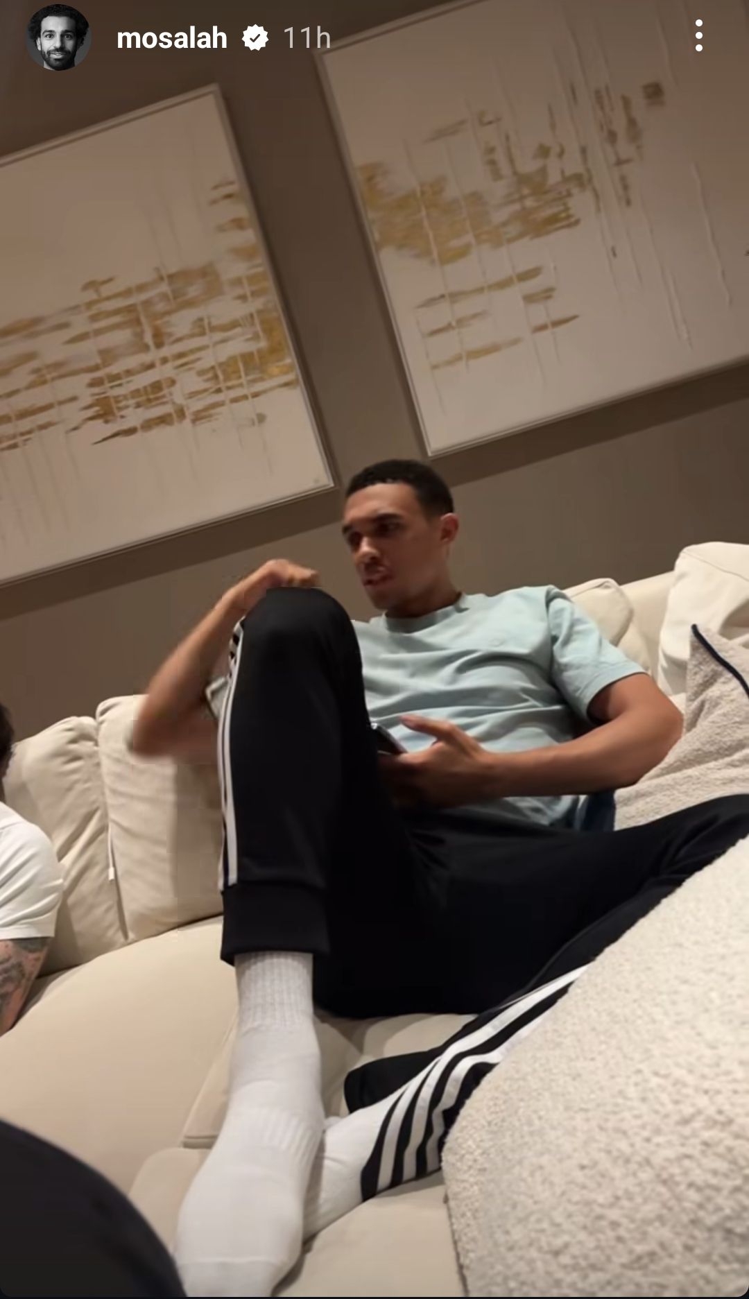 Mohamed Salah Trent Alexander-Arnold