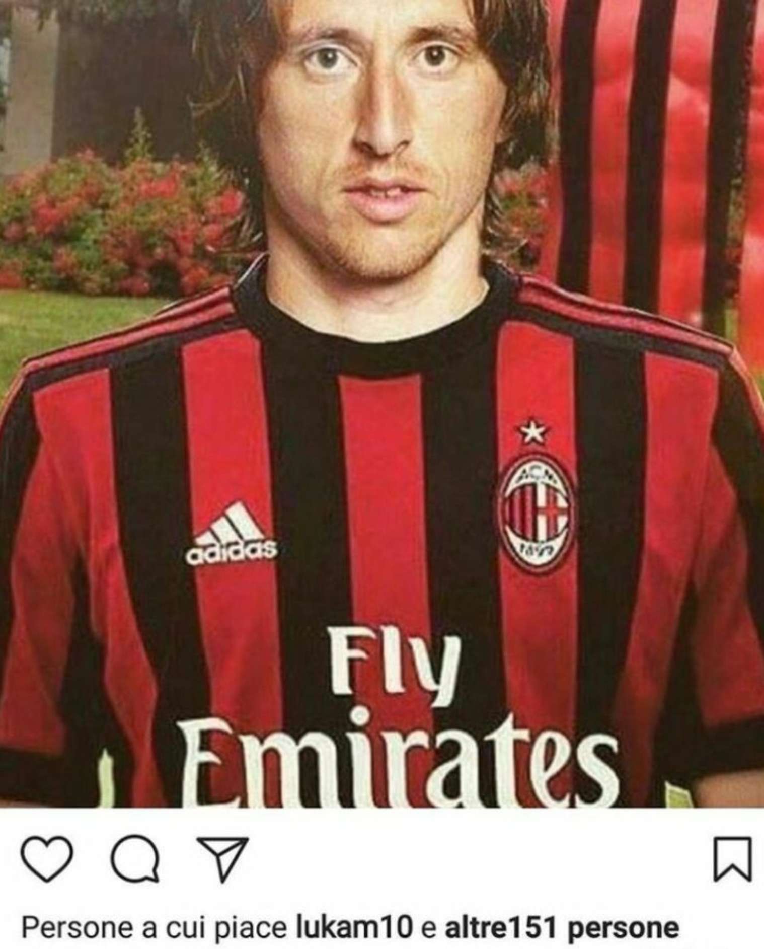 Modric Milan maglia like