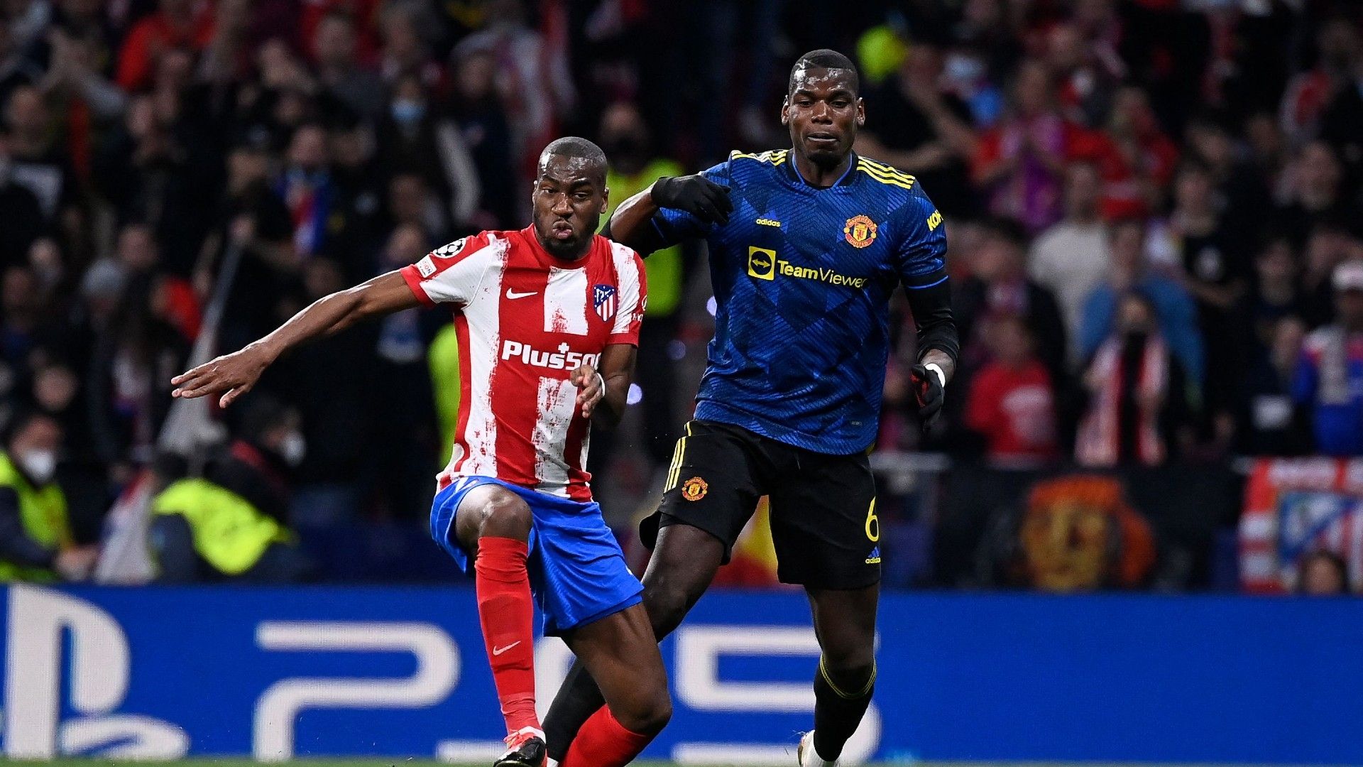 Paul Pogba, Atletico Madrid vs Manchester United, Champions League 2021/22