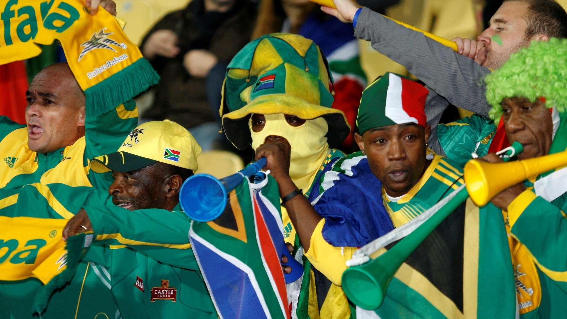 South Africa fans