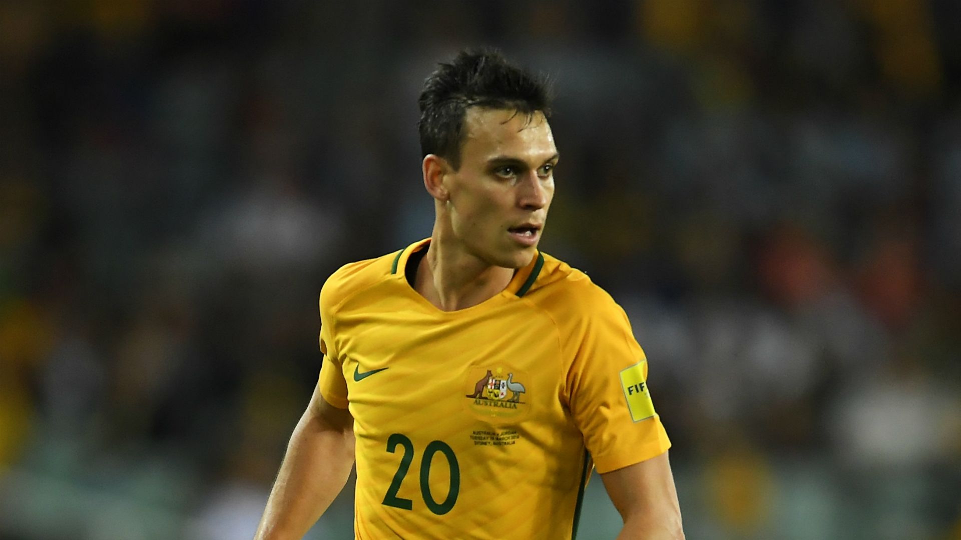 Trent Sainsbury Australia v Jordan World Cup qualifying 29032016