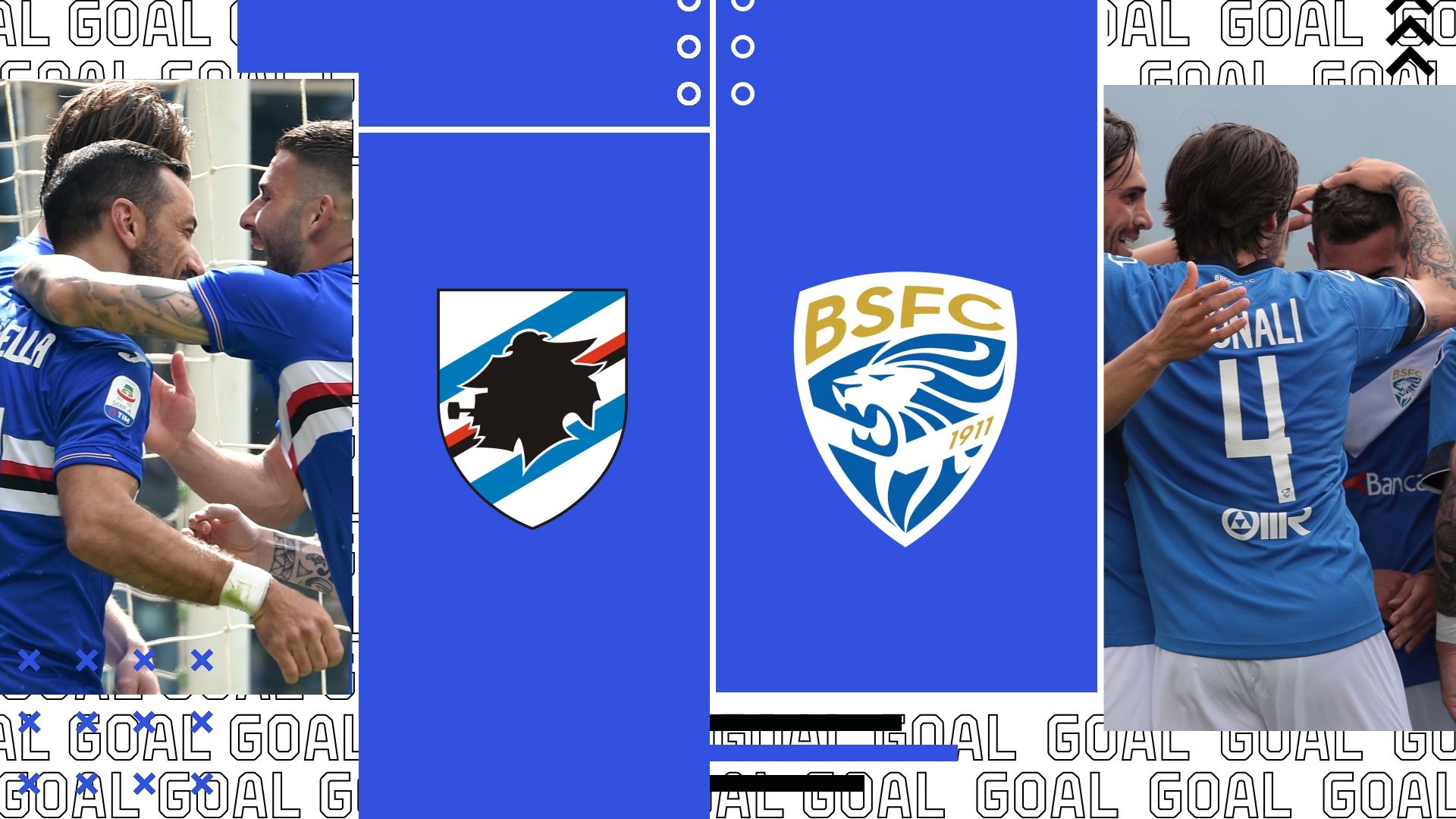 Sampdoria-Brescia tv streaming