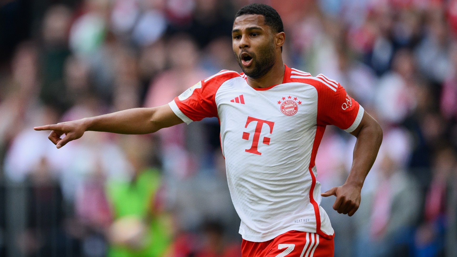 Serge Gnabry of Bayern Munich