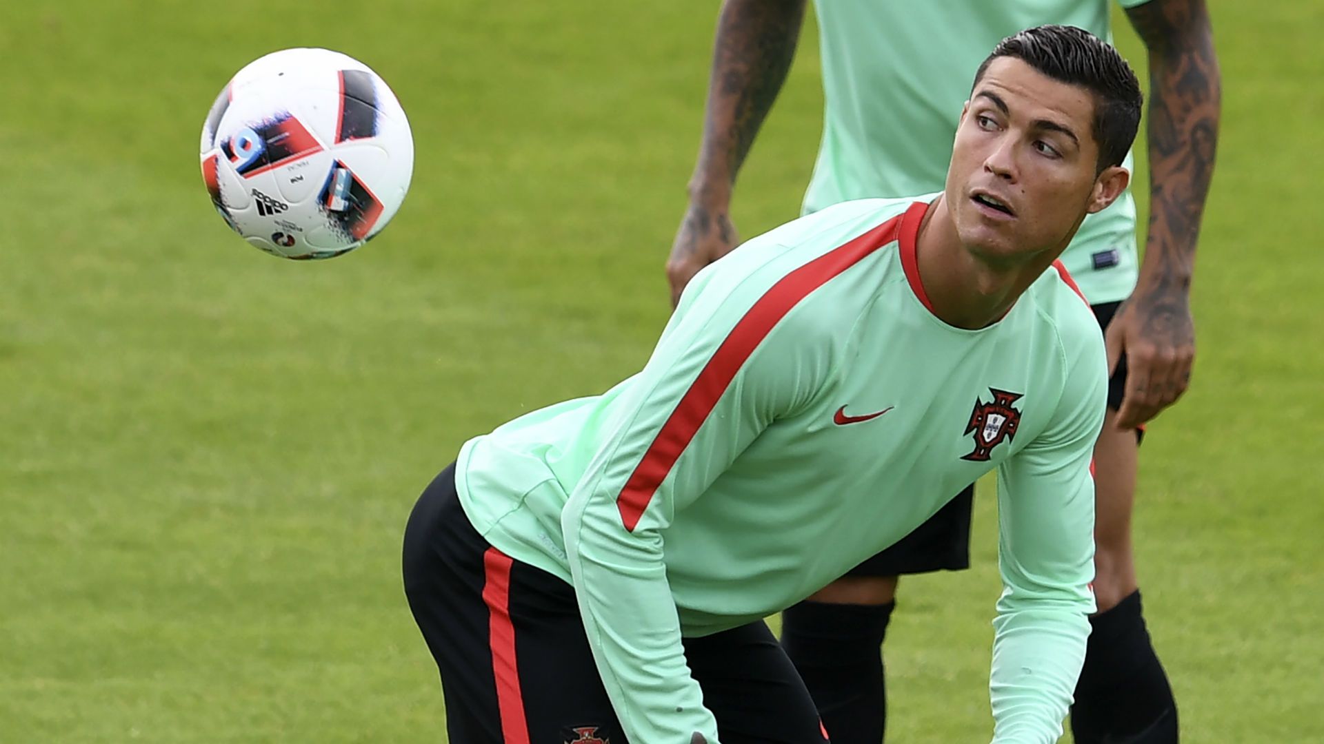 cristiano ronaldo - portugal training - euro 2016 - 24062016