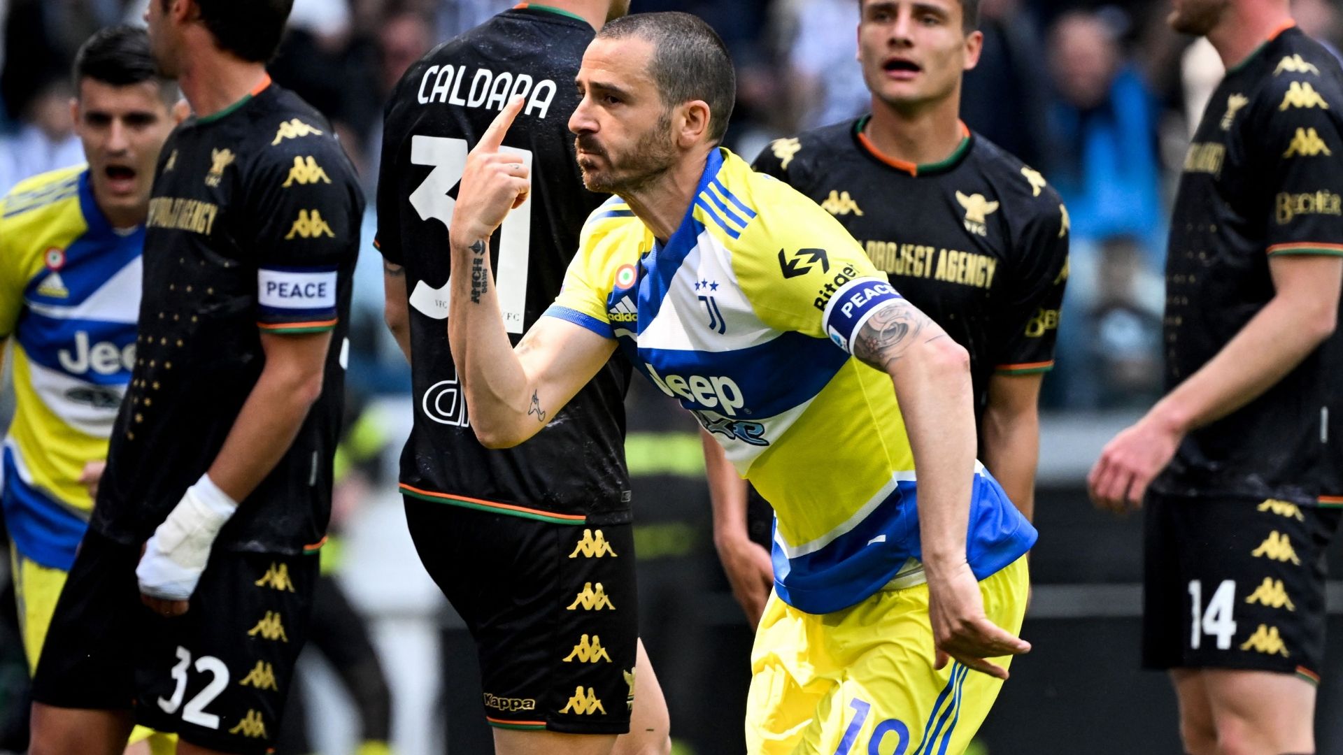 Bonucci Juventus Venezia Serie A