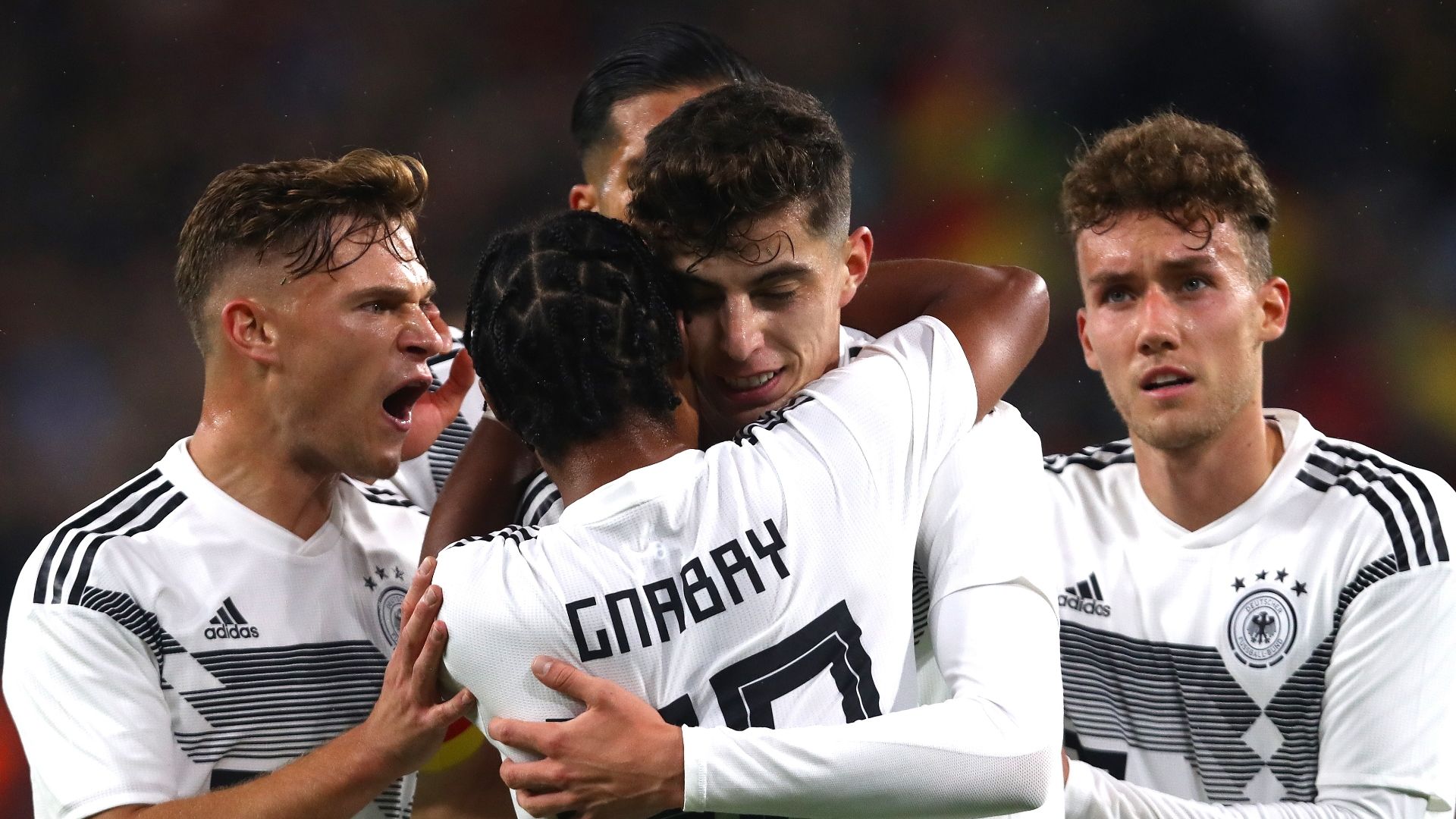 Serge Gnabry, Kai Havertz, Germany