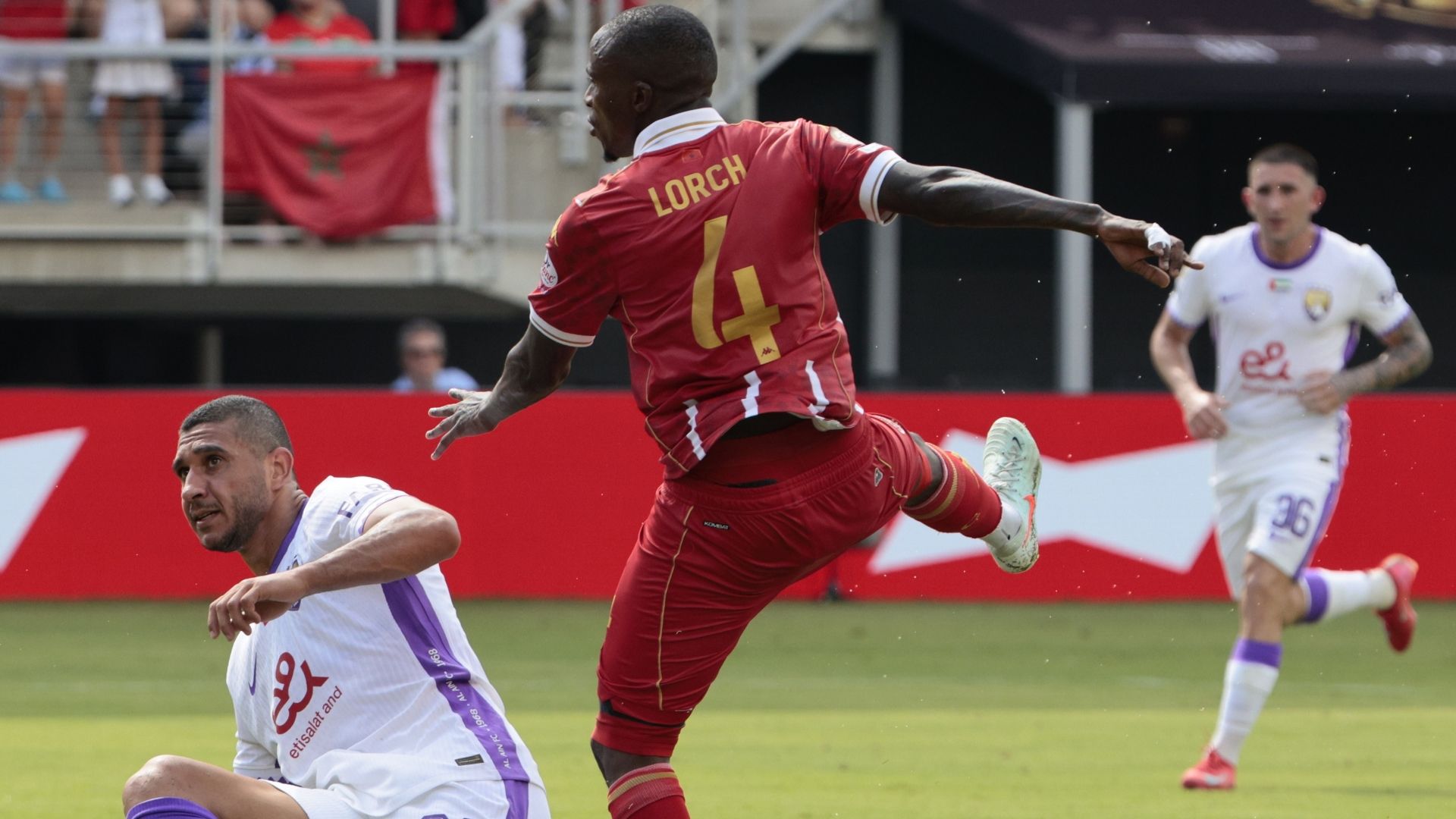Thembinkosi Lorch and Ramy Rabia, Wydad AC vs Al Ain
